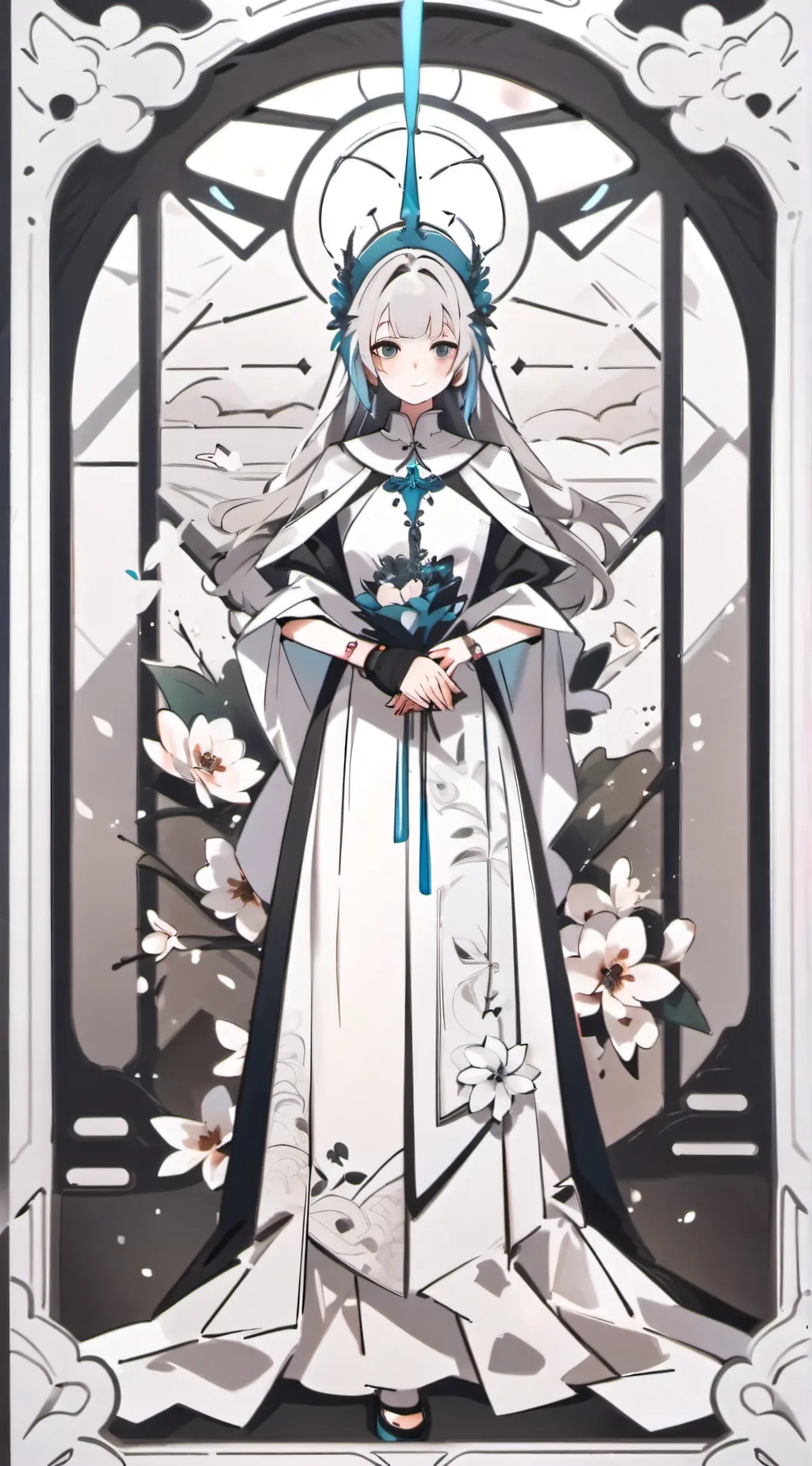 ai character: honeymoon  background