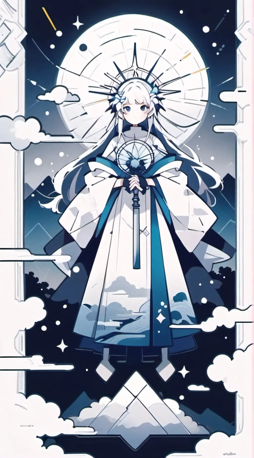 ai character: lilly background