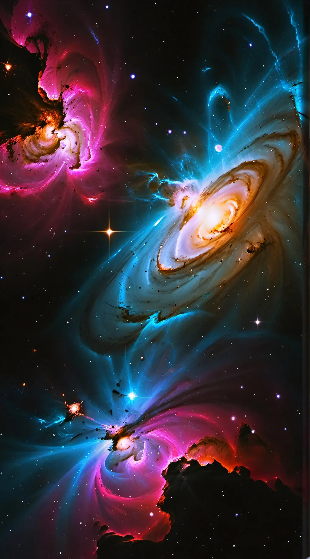 ai character: FPE + Sprunki + DW background