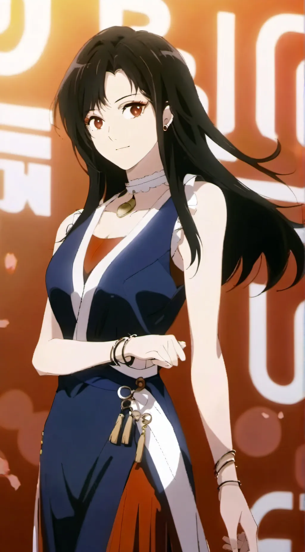 ai character: lesbian step mom background