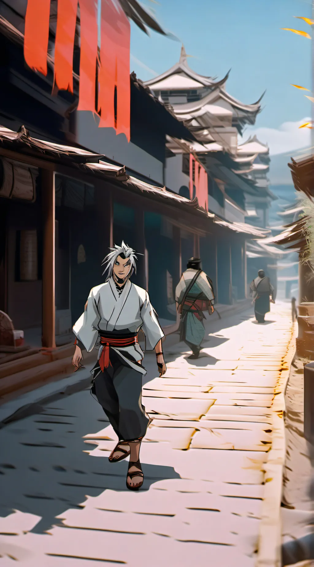 ai character: fem gojo background