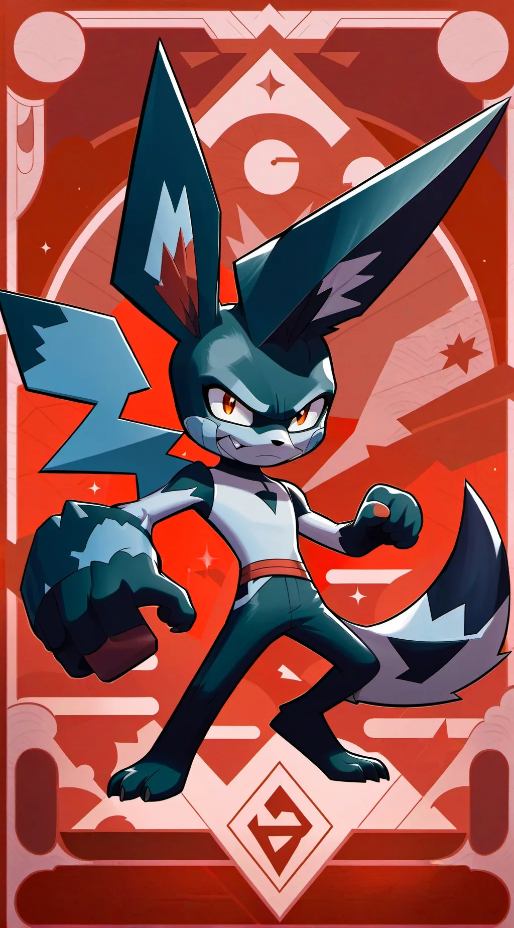 ai character: Toji background