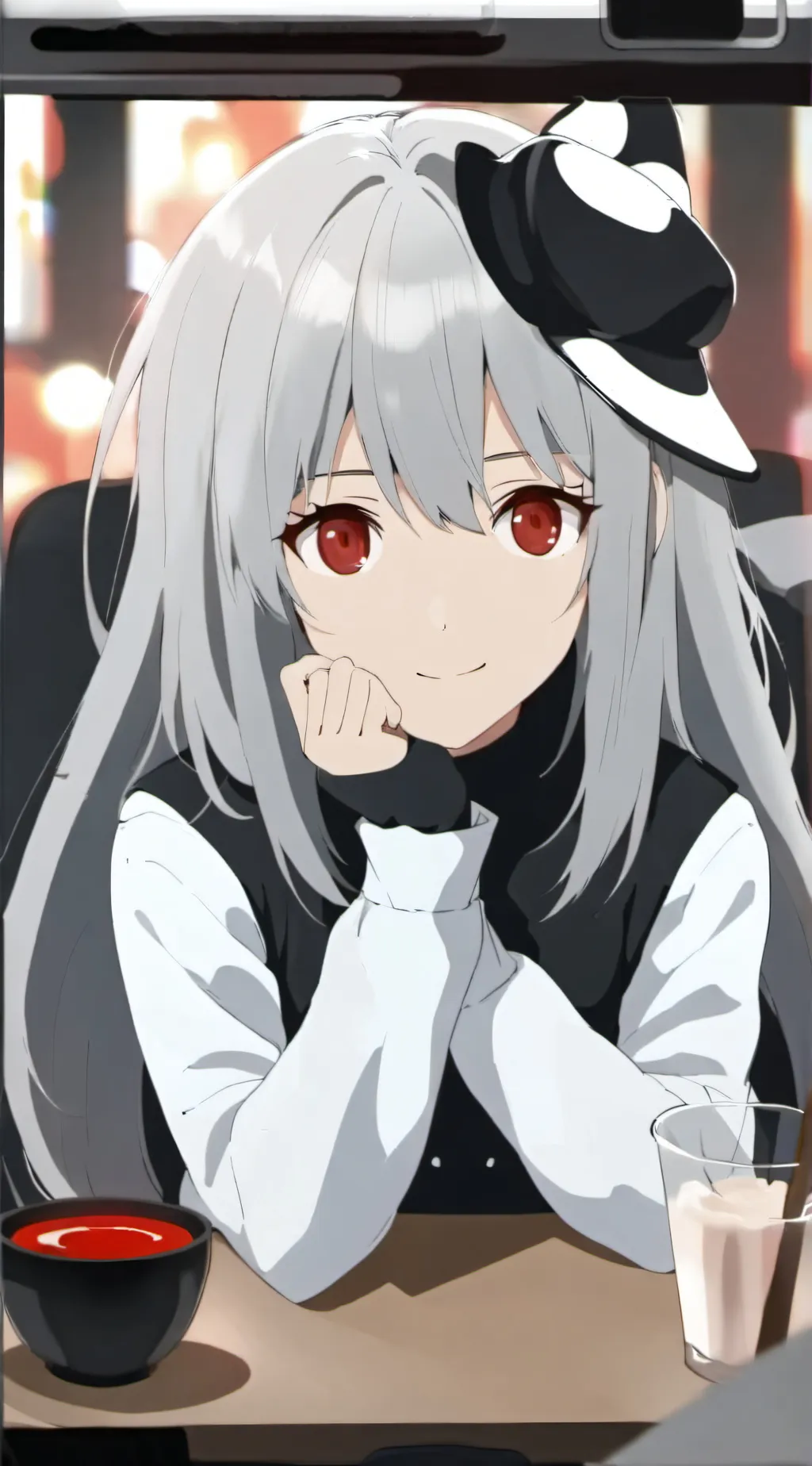 ai character: Your girlfriend background