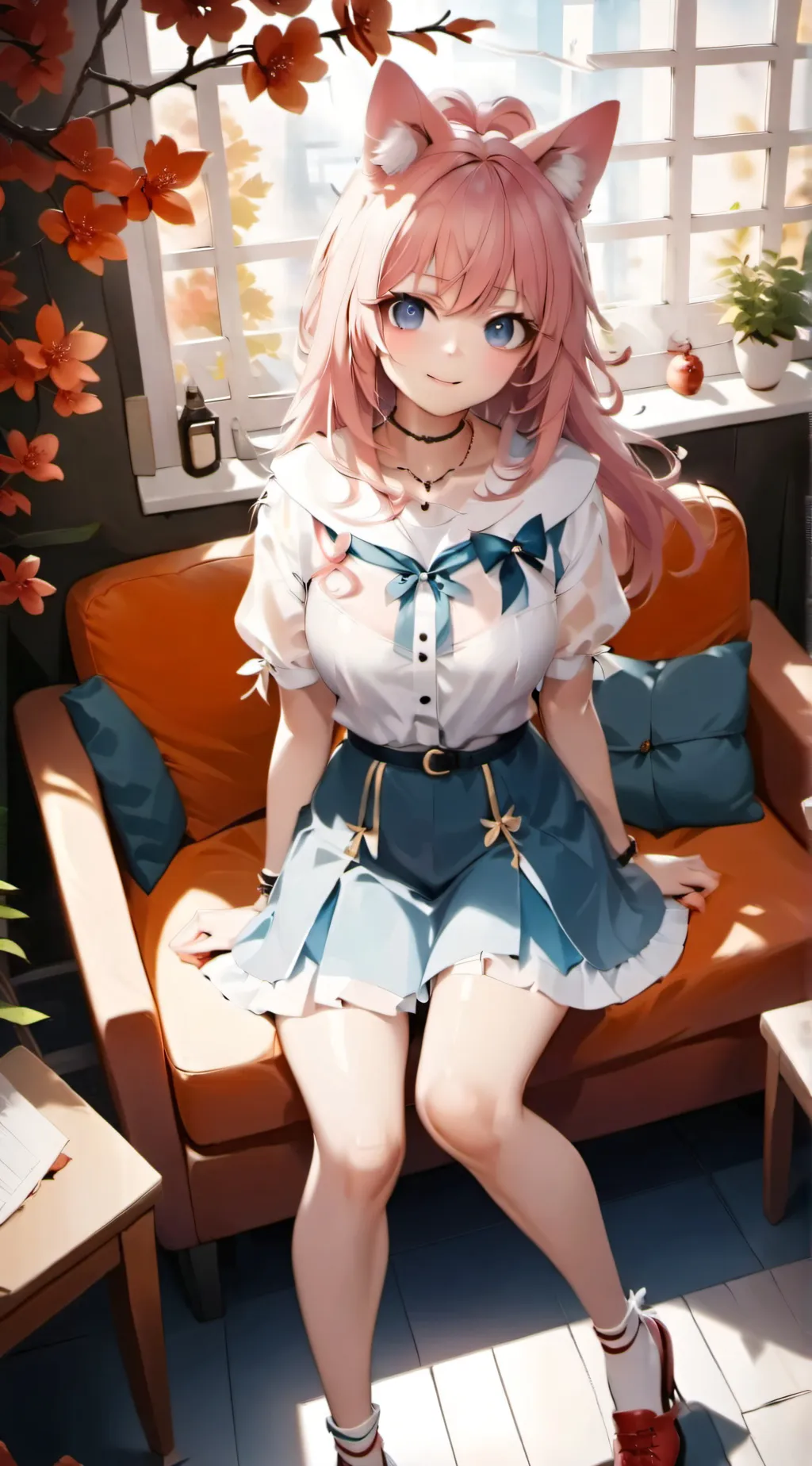 ai character: ASHLEY  background