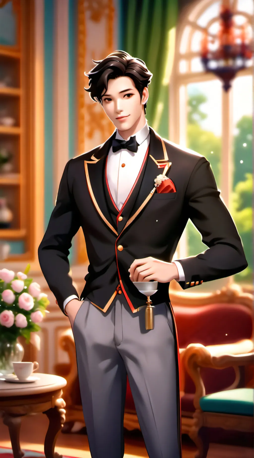 ai character: Butler- Jack background