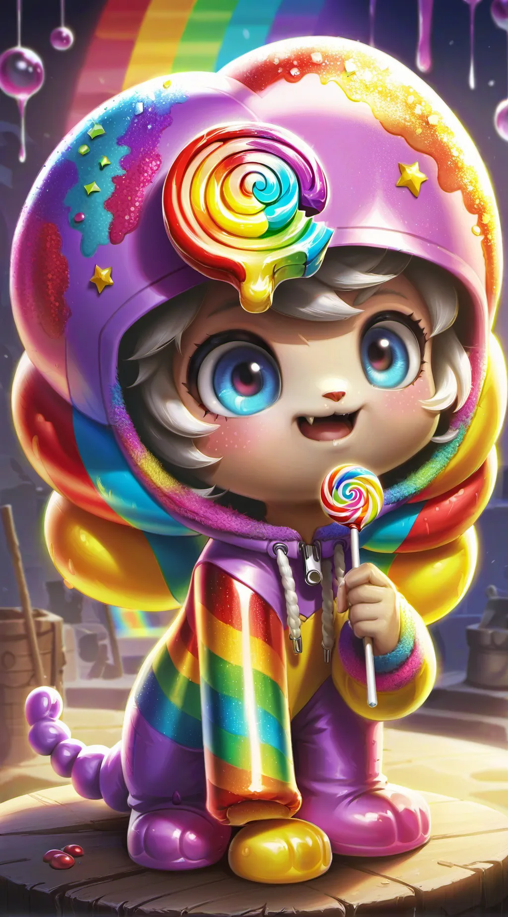 ai character: loli background