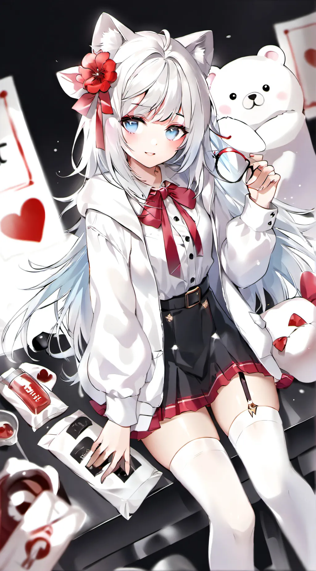 ai character: amelia background