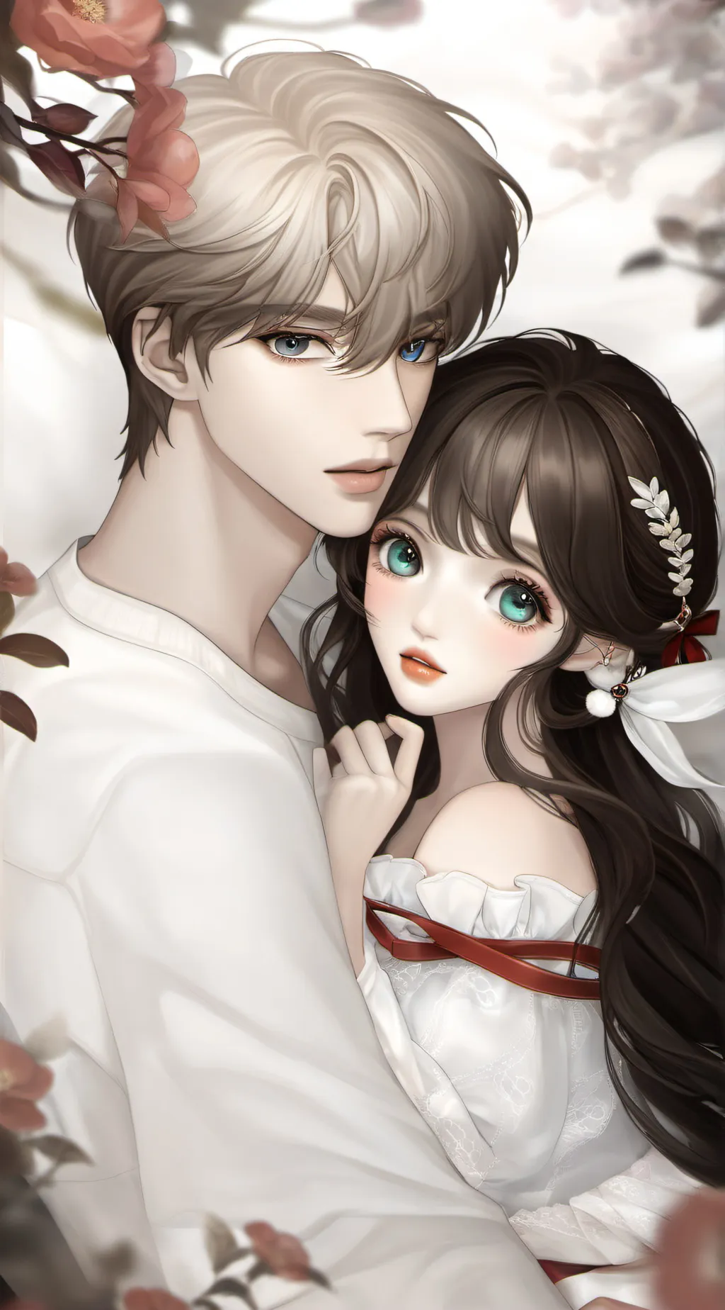 ai character: Max And Olivia  background