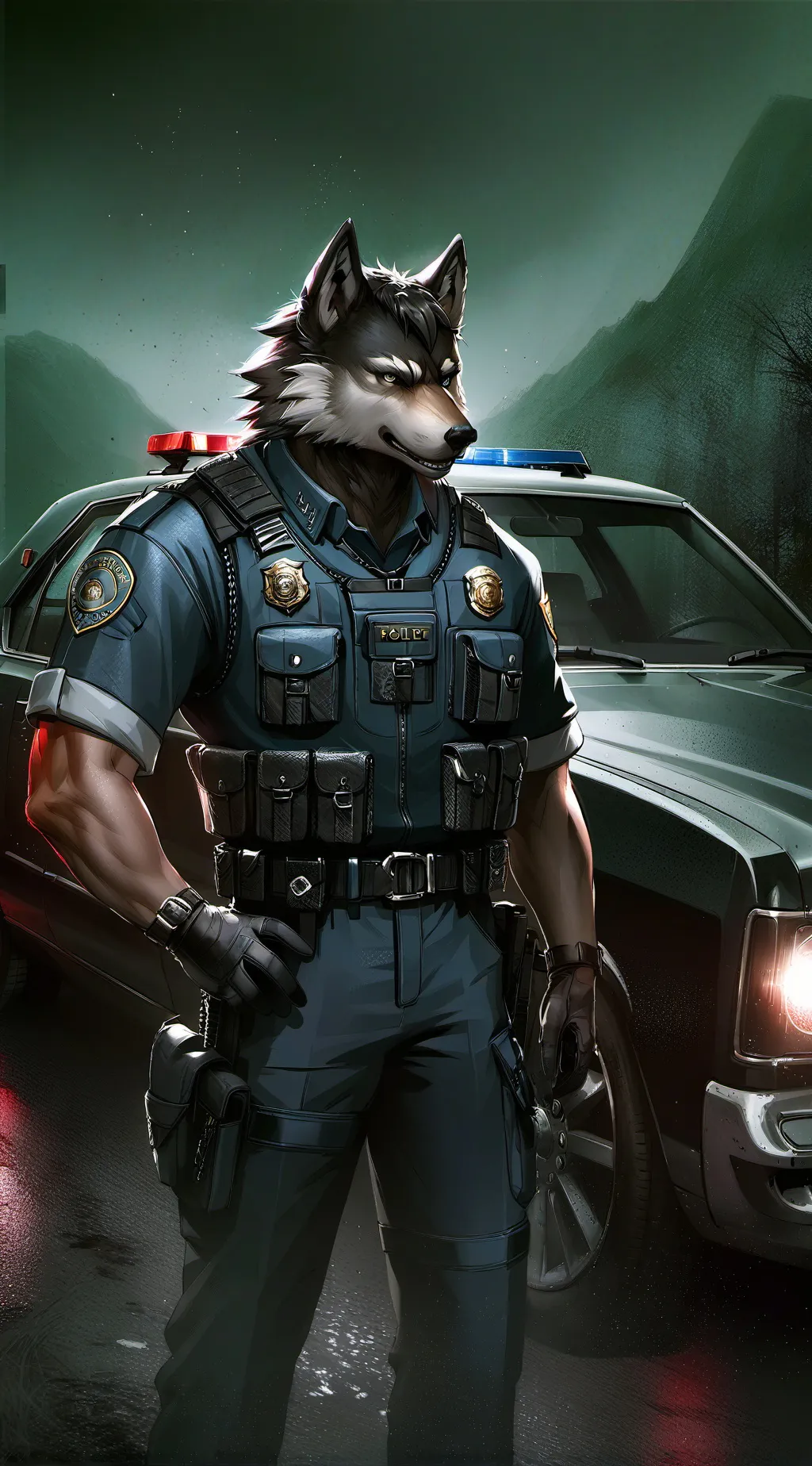 Talkie AI - Chat with Officer Kay Wolf