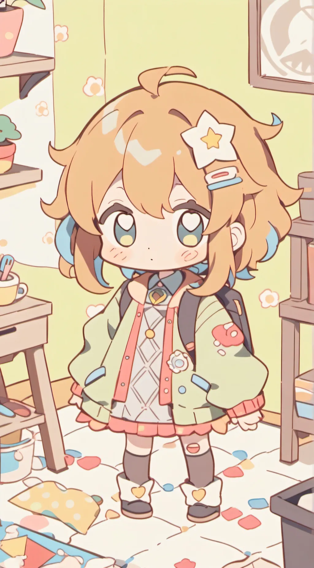 ai character: LOV background