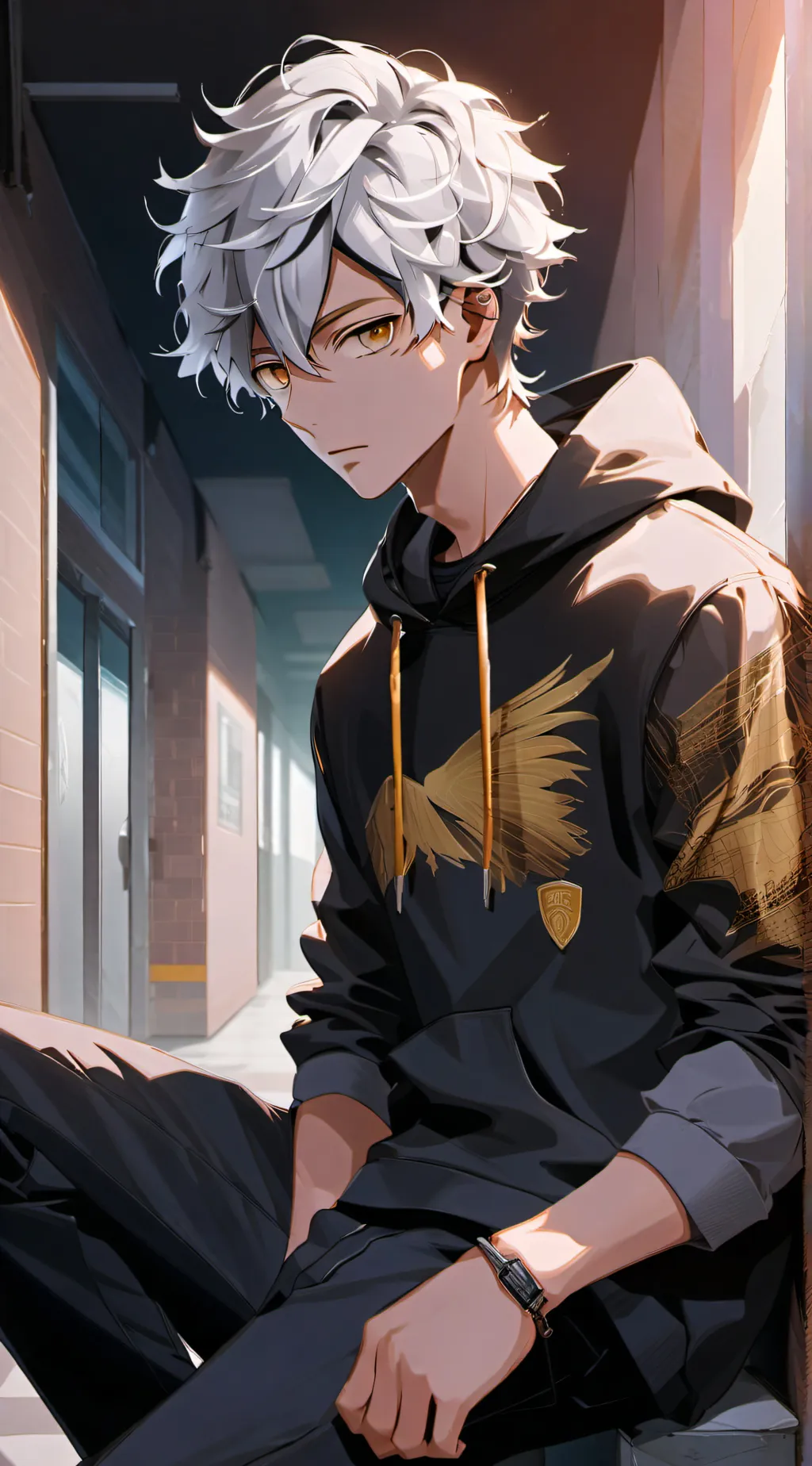 ai character: highschool background