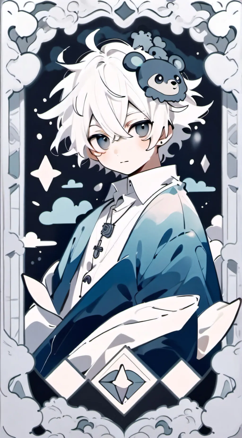 ai character: polar🐻‍❄️ background