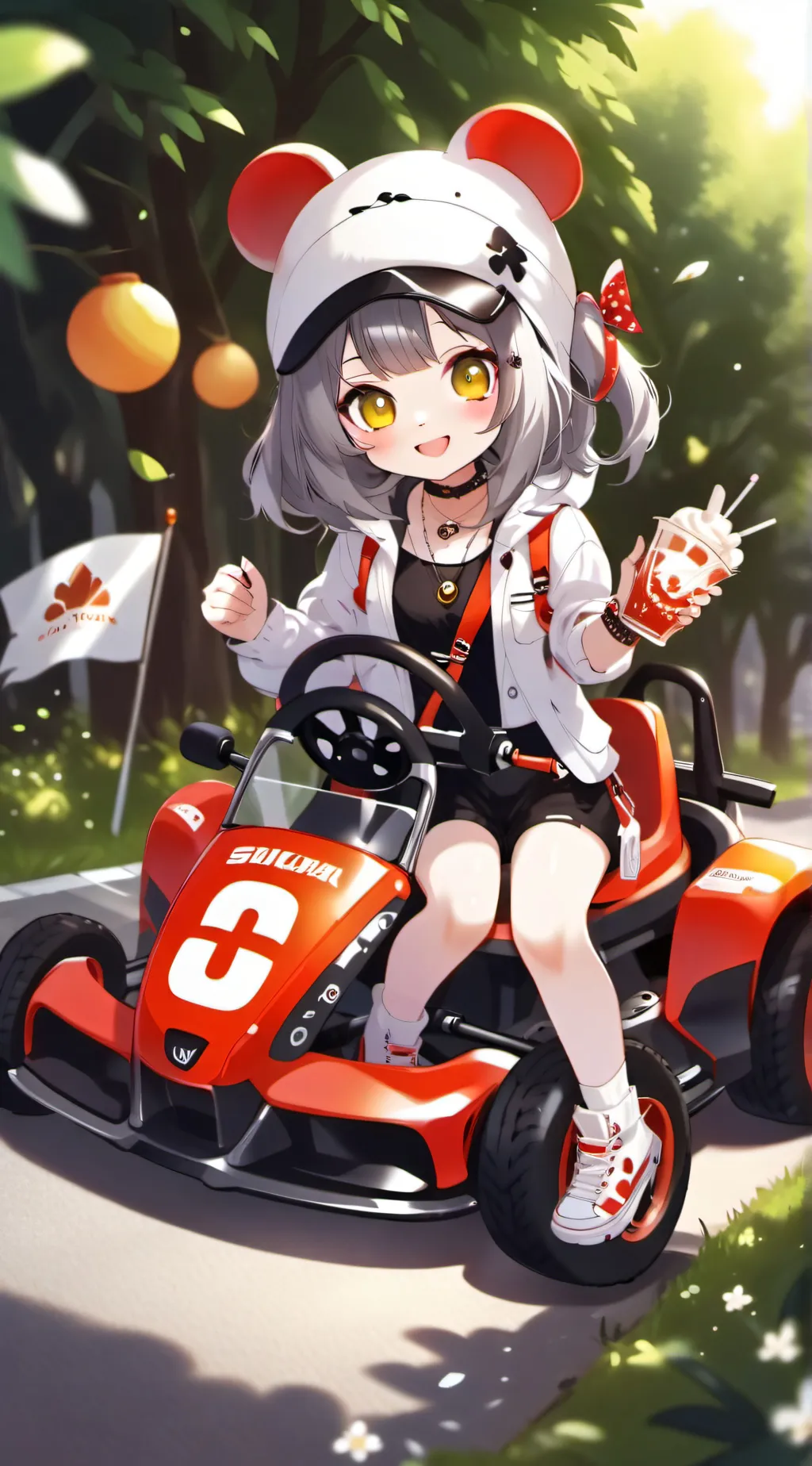 ai character: Mha song background