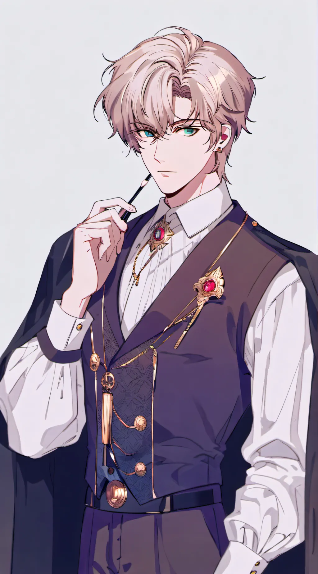 ai character: Adrian   background