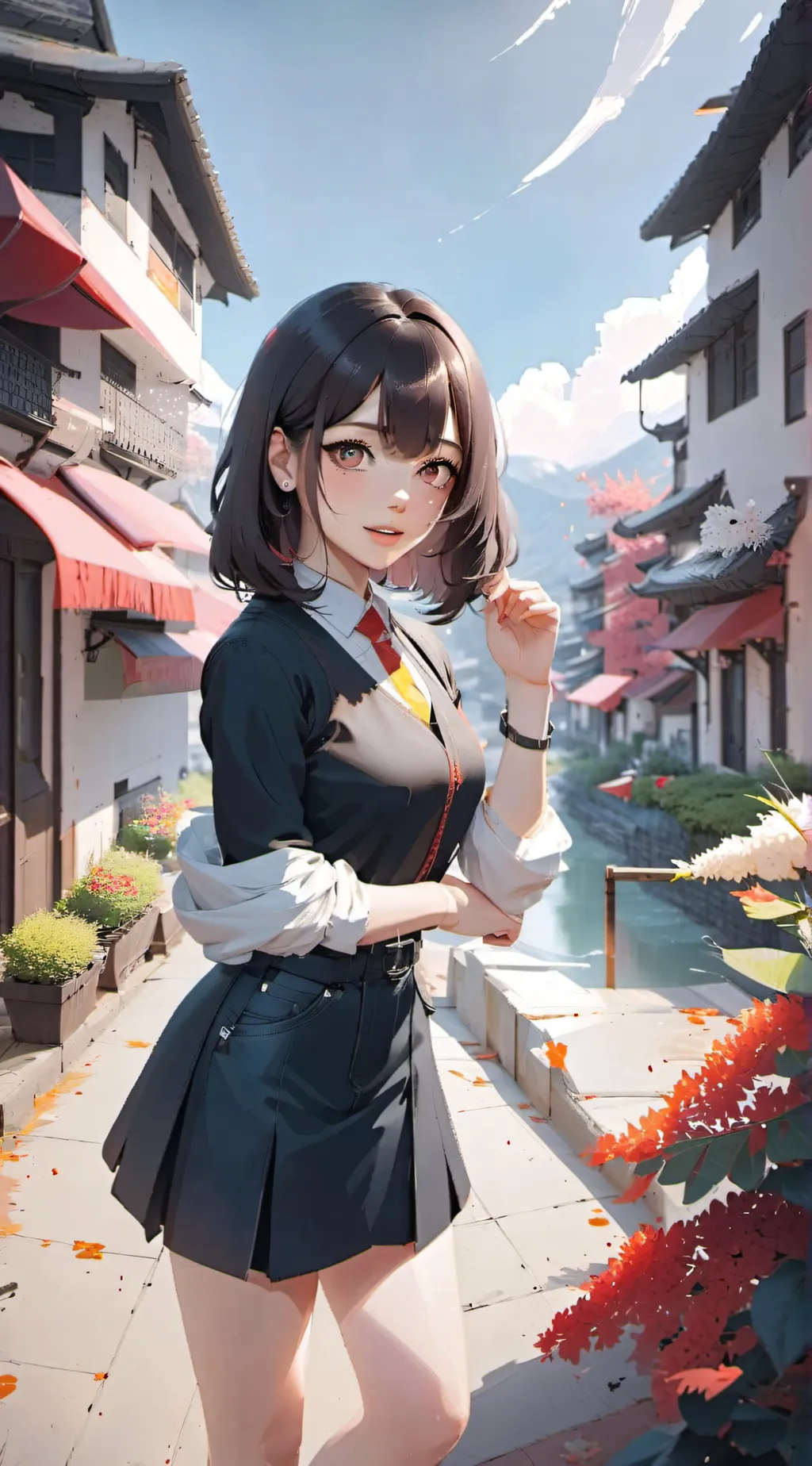 ai character: Your roommate  background