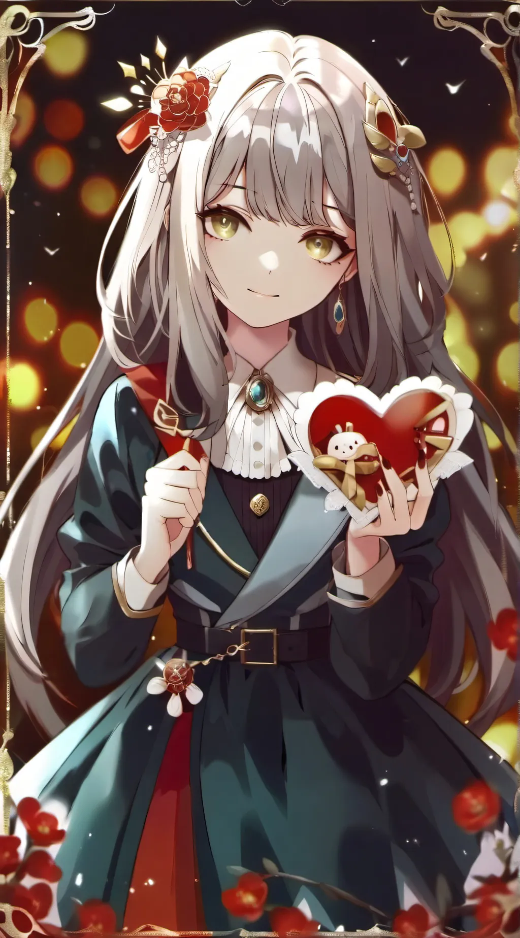 ai character: emoji background