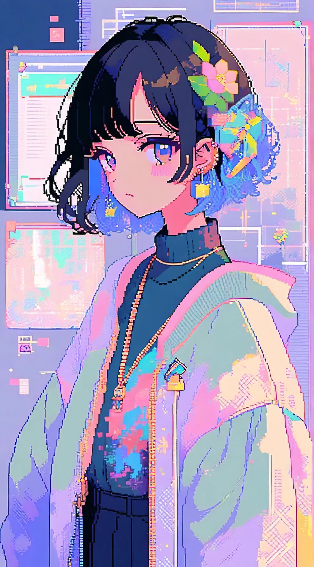 ai character: my irl self😜 background