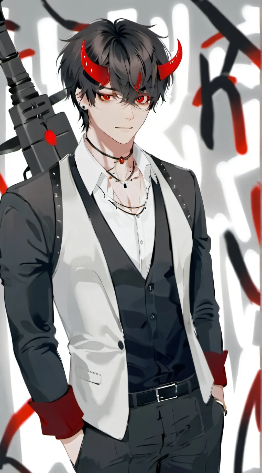 ai character: neil background