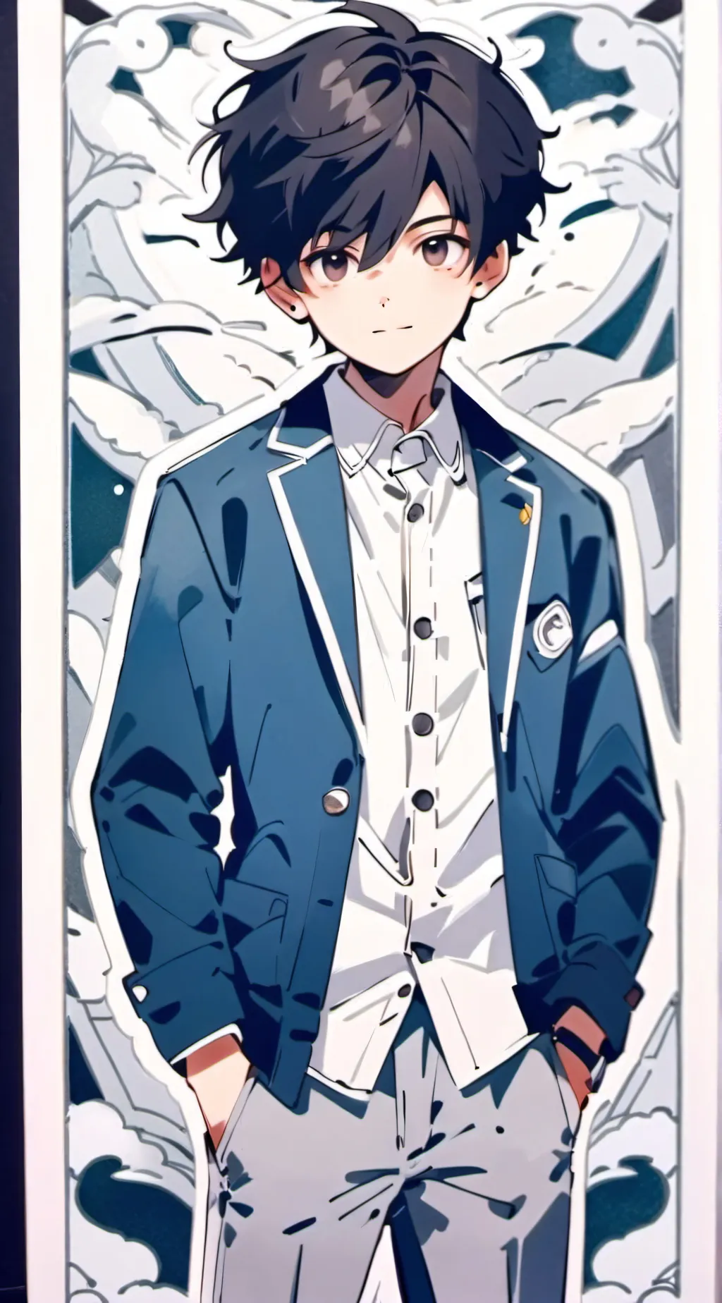 ai character: ♤S1lv3r♧ background