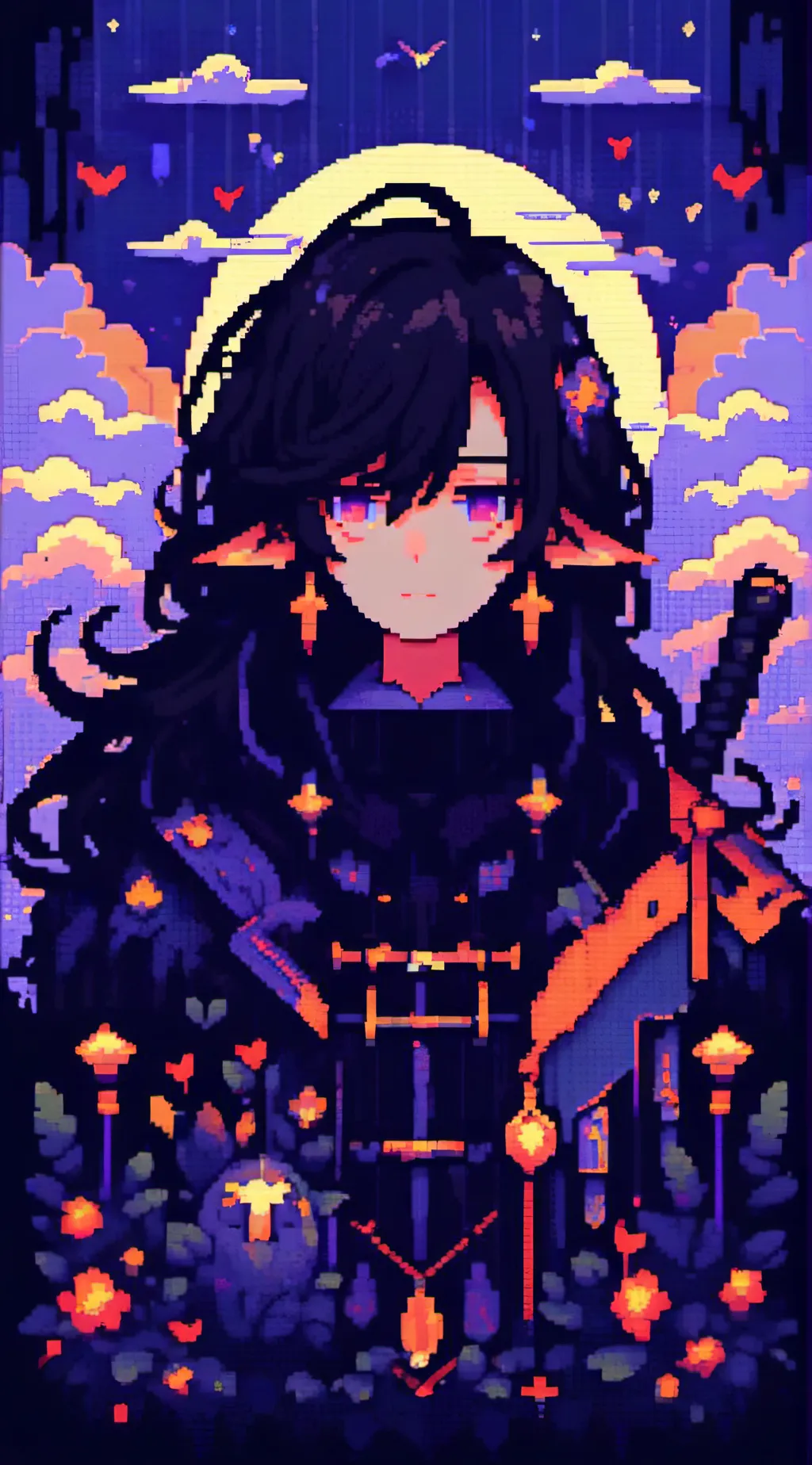 ai character: The meme background