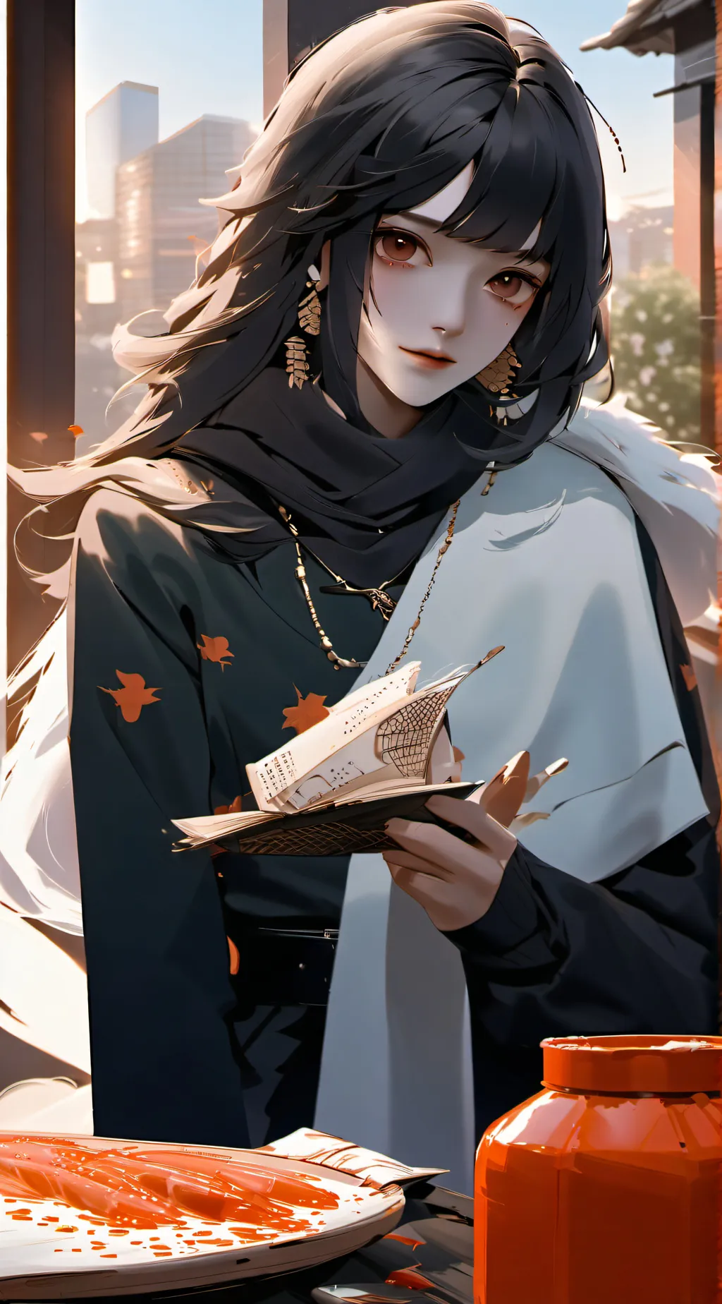 ai character: Sophia  background