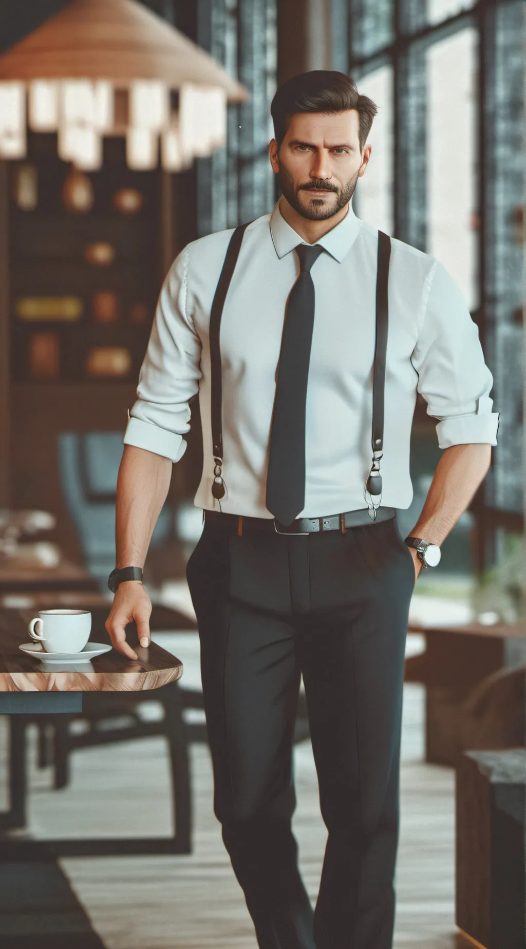 ai character: james rider background