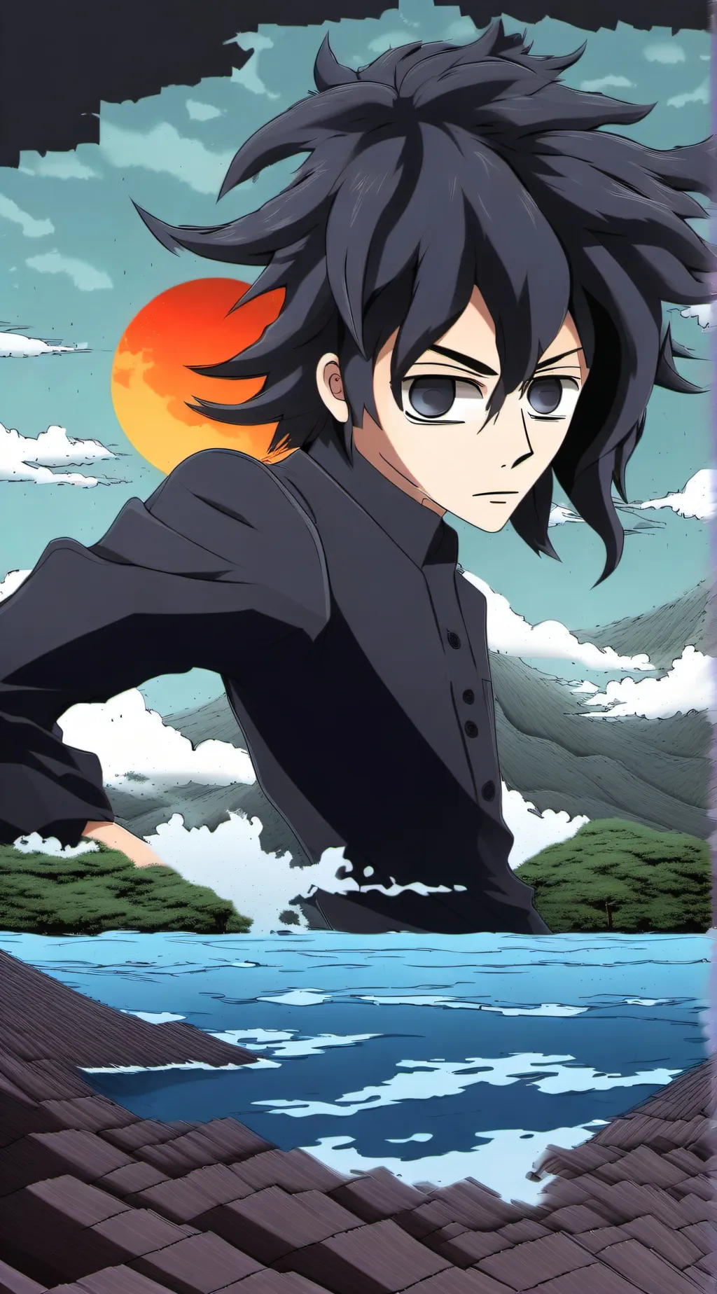 ai character: Muichiro Tokito background