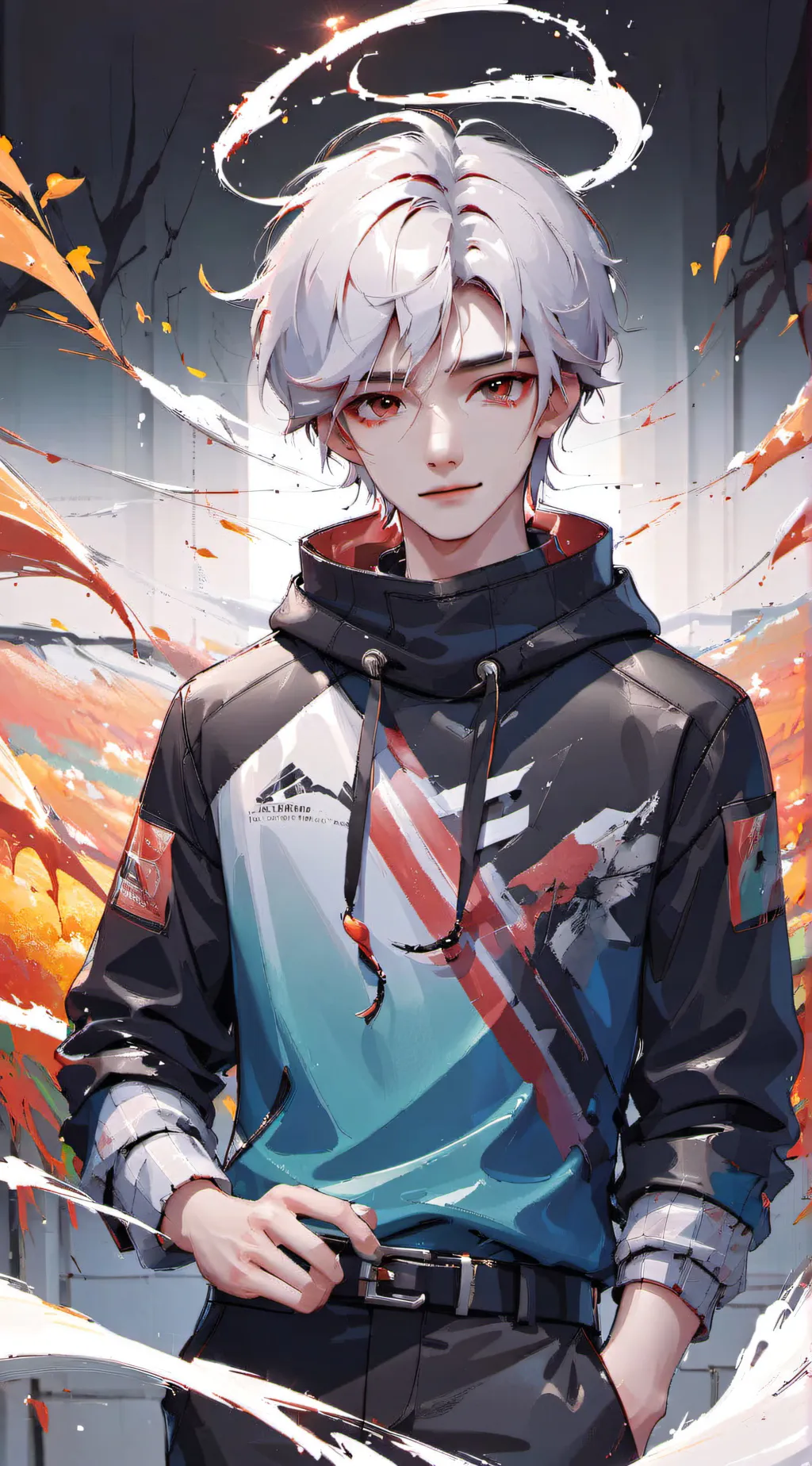 ai character: mha background