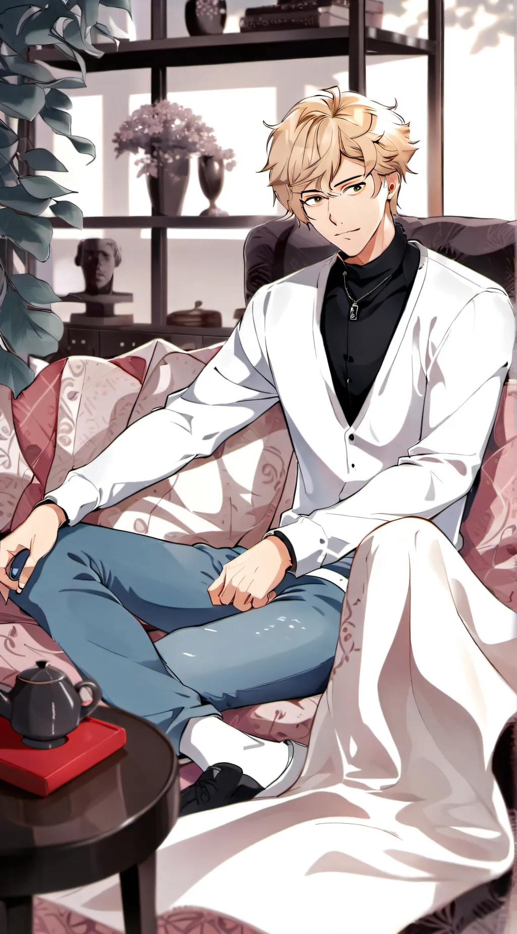 ai character: levi background