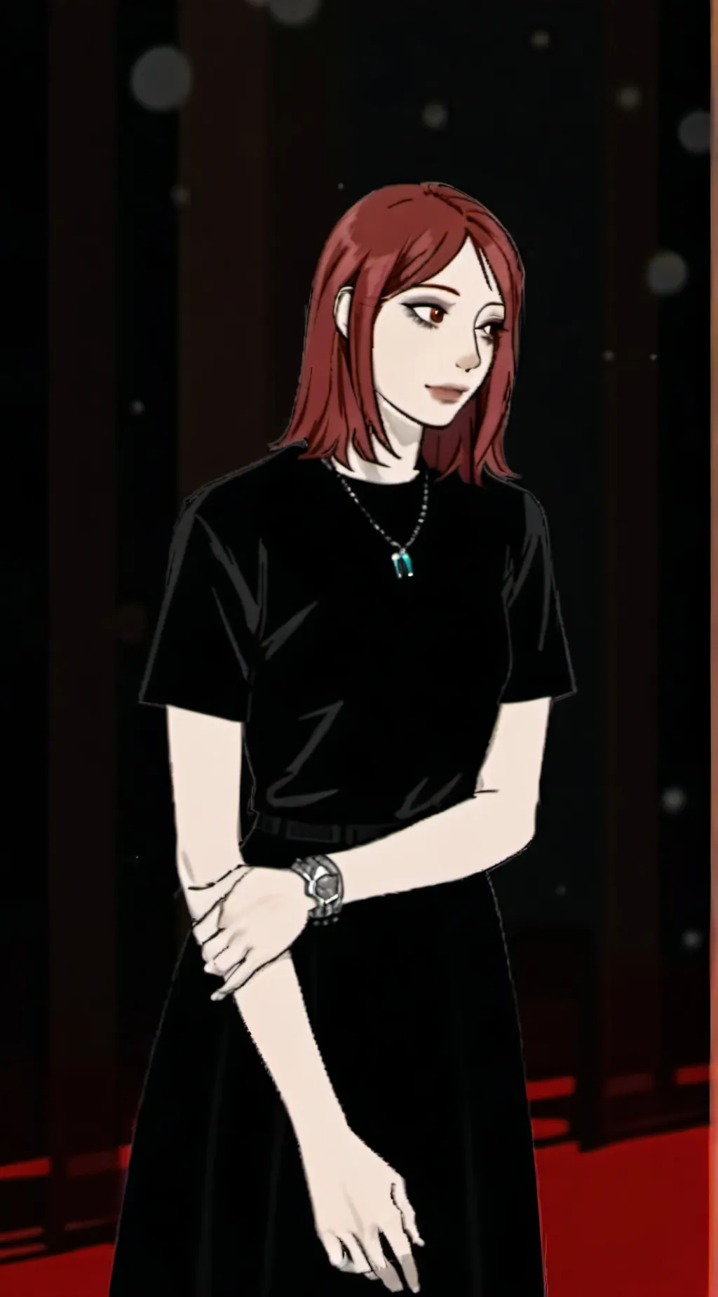 ai character: ash background