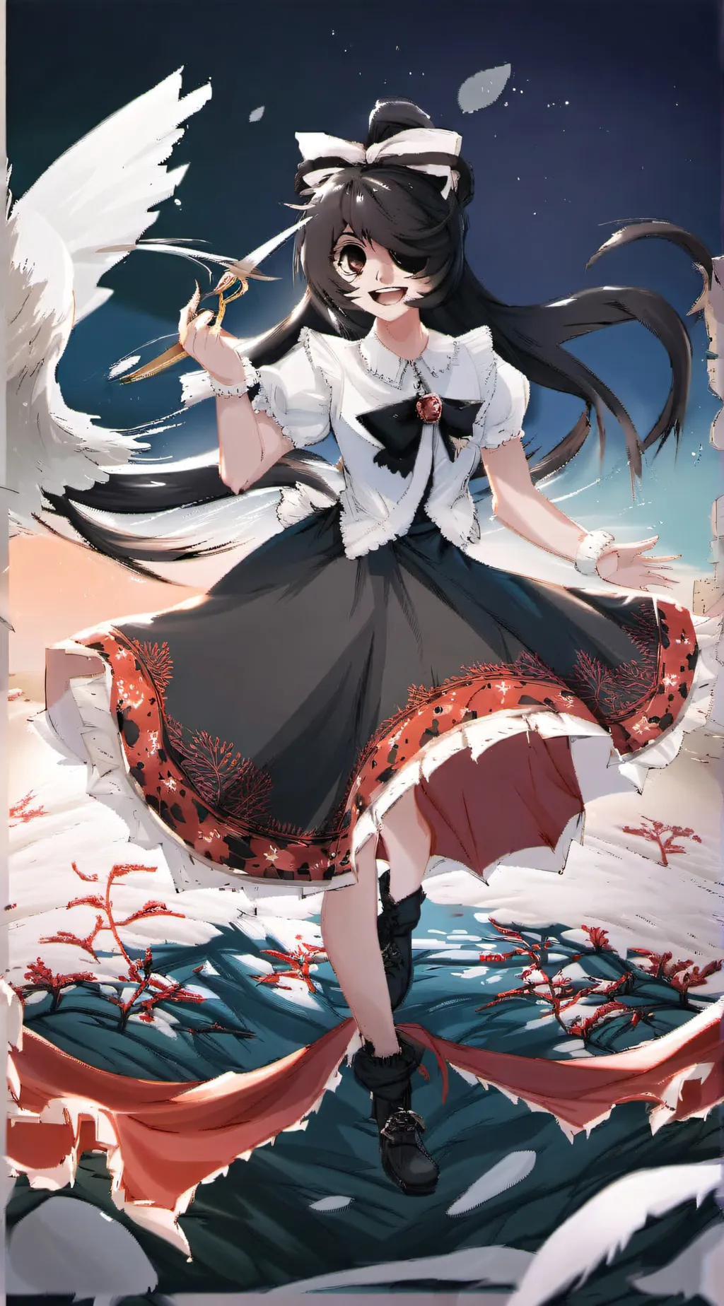 ai character: cyn/uzi background