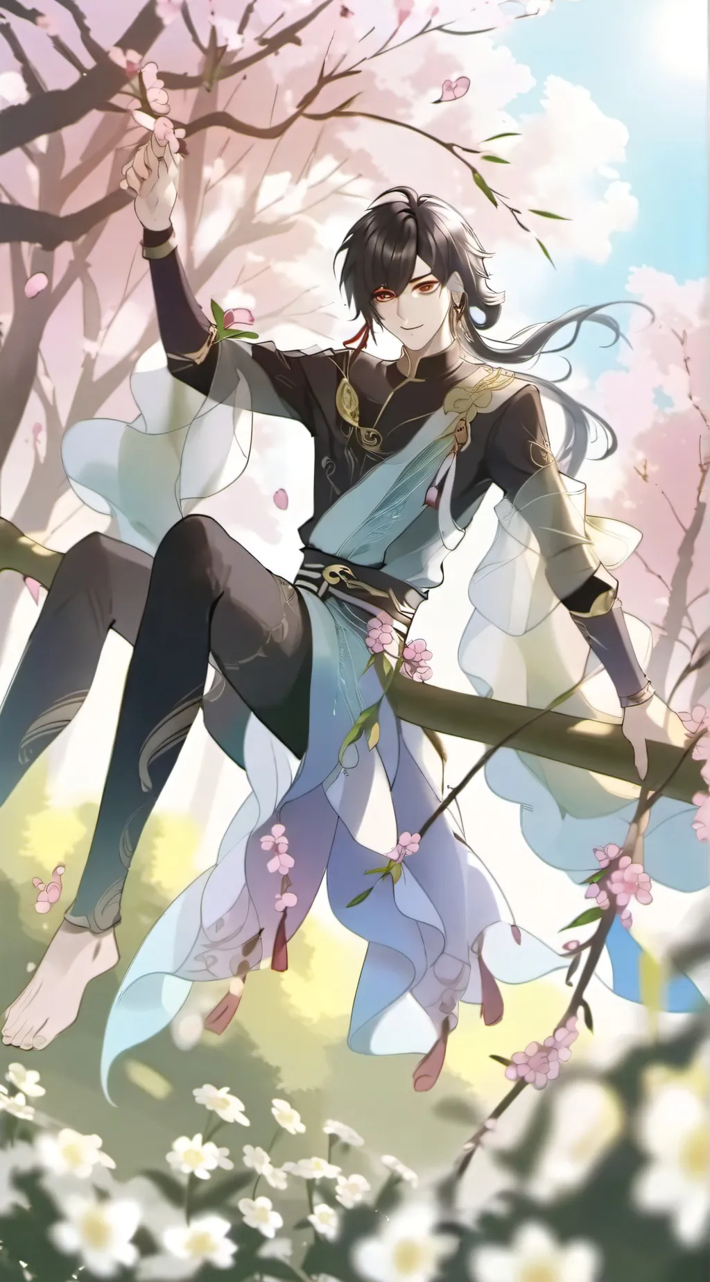 ai character: lov background