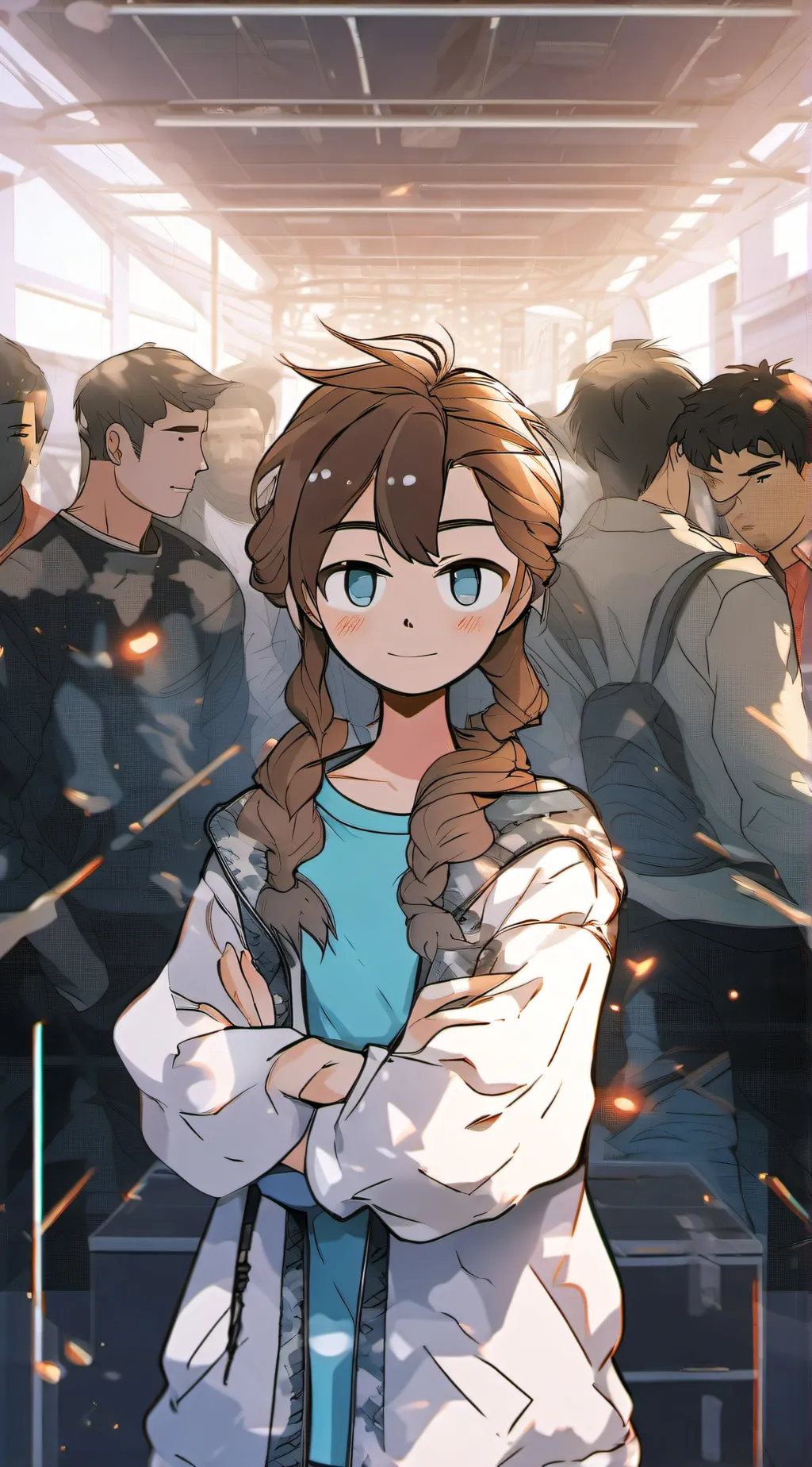 ai character: emma background