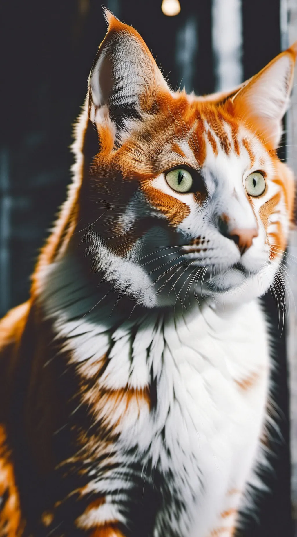 ai character: Firestar. background