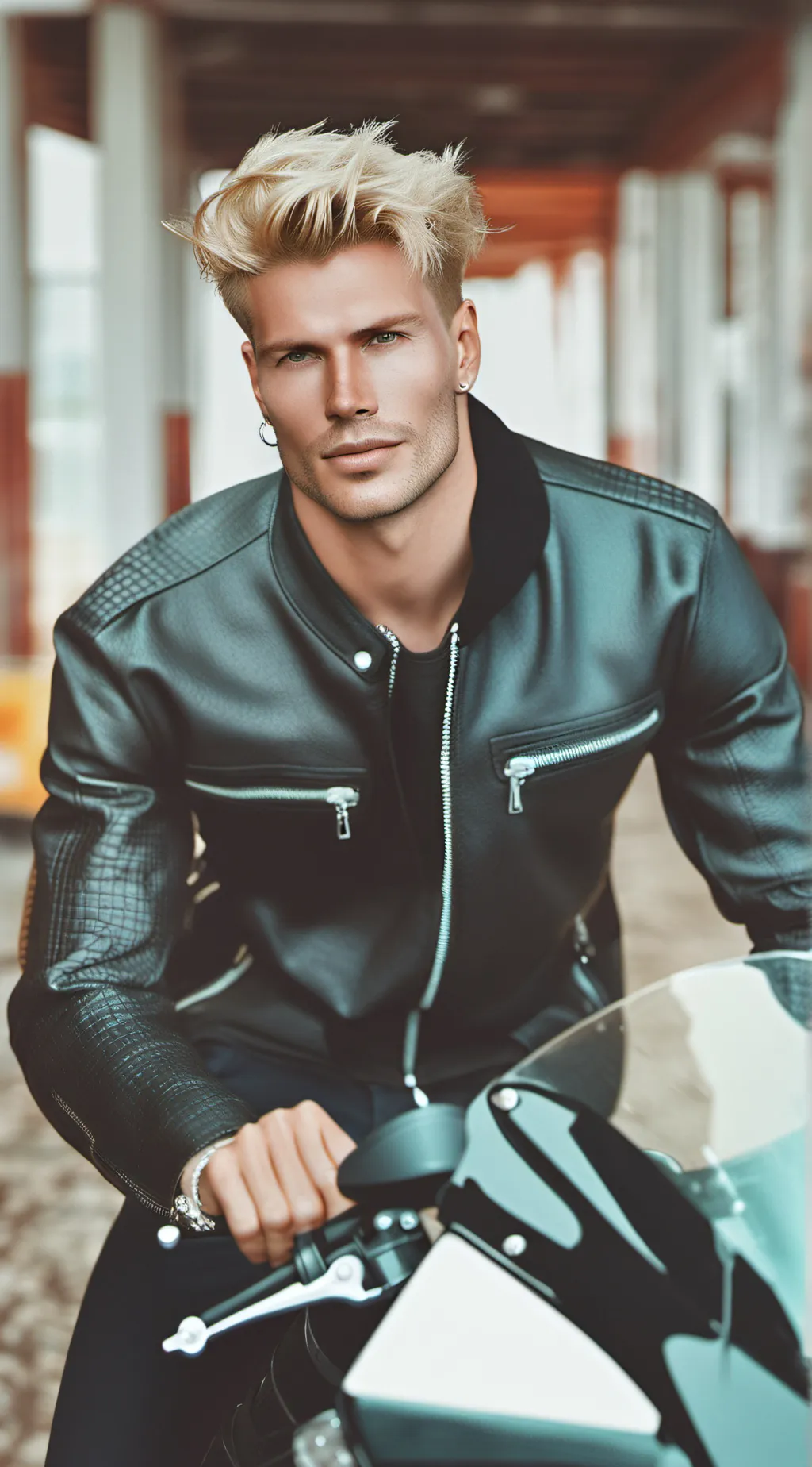 ai character: Parker background