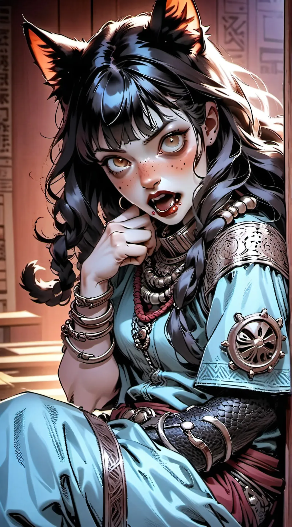 ai character: Arielle background