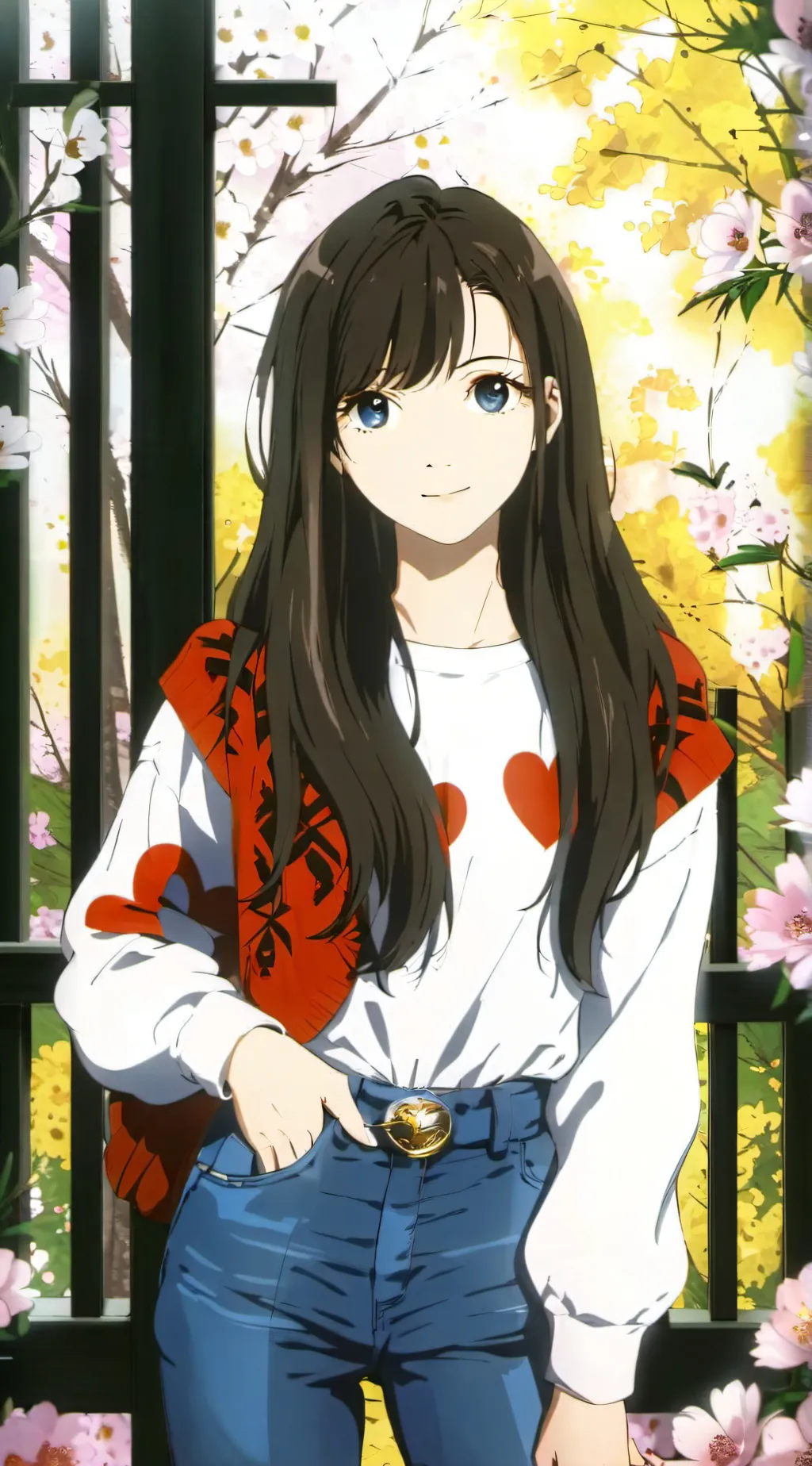 ai character: Allison  background