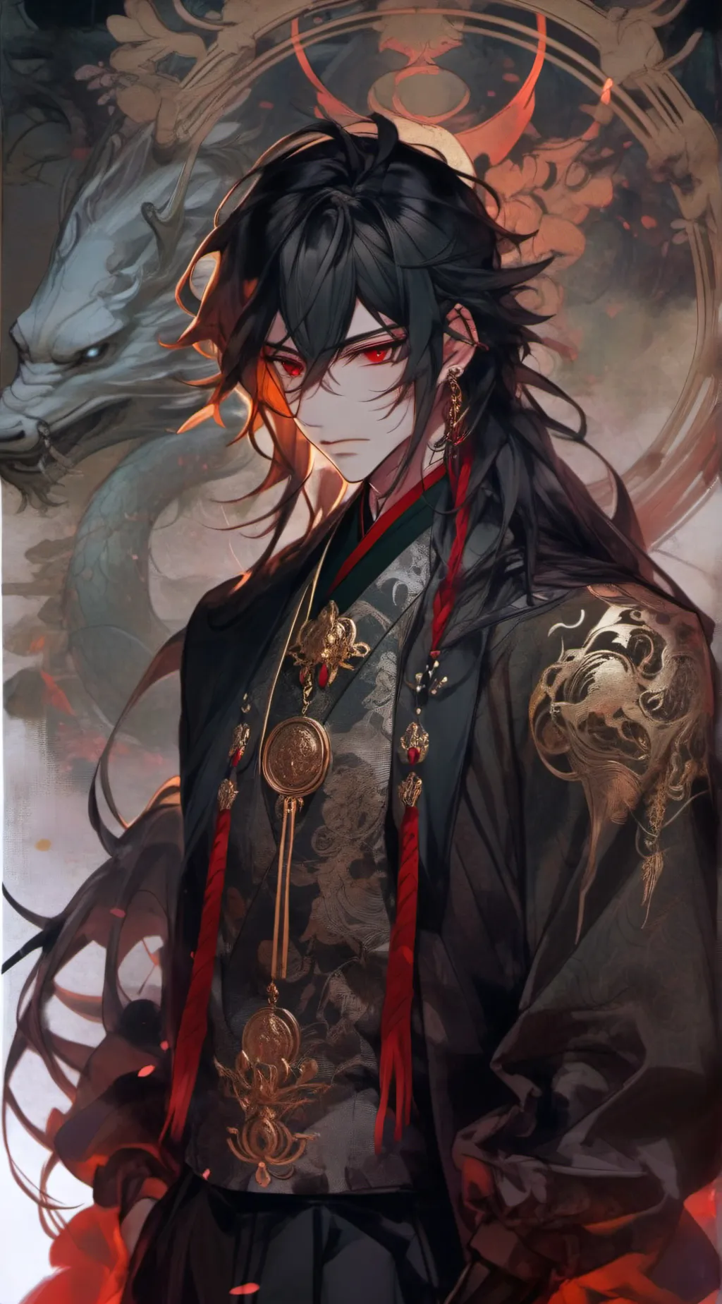 ai character: Jin - Su background