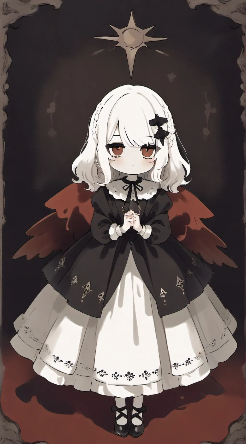 ai character: JJK meets FPE 2 background