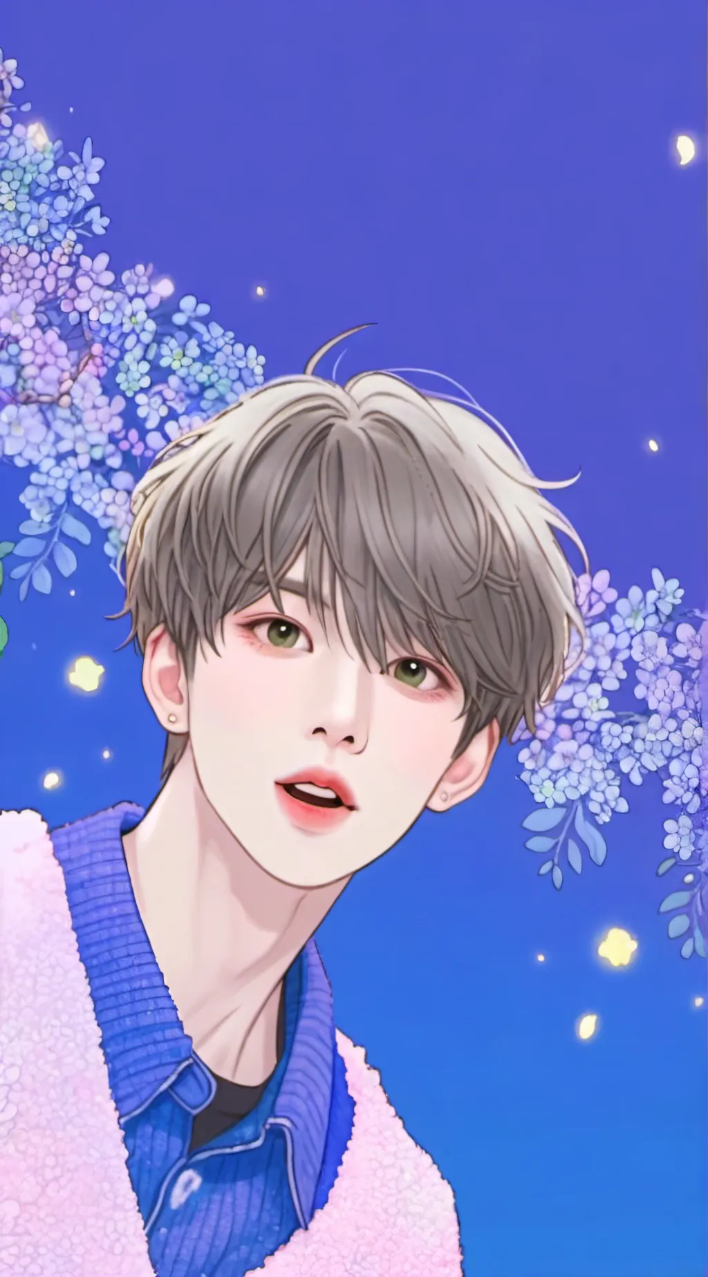 ai character: sunsun(enhypen) background