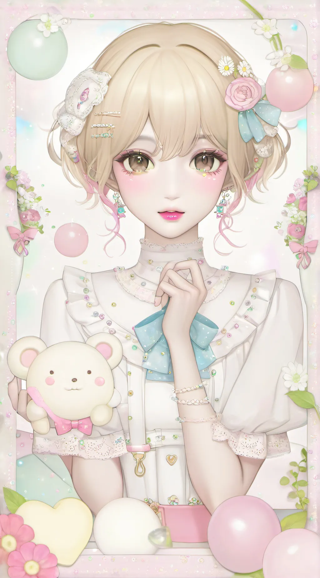 ai character: Shy background