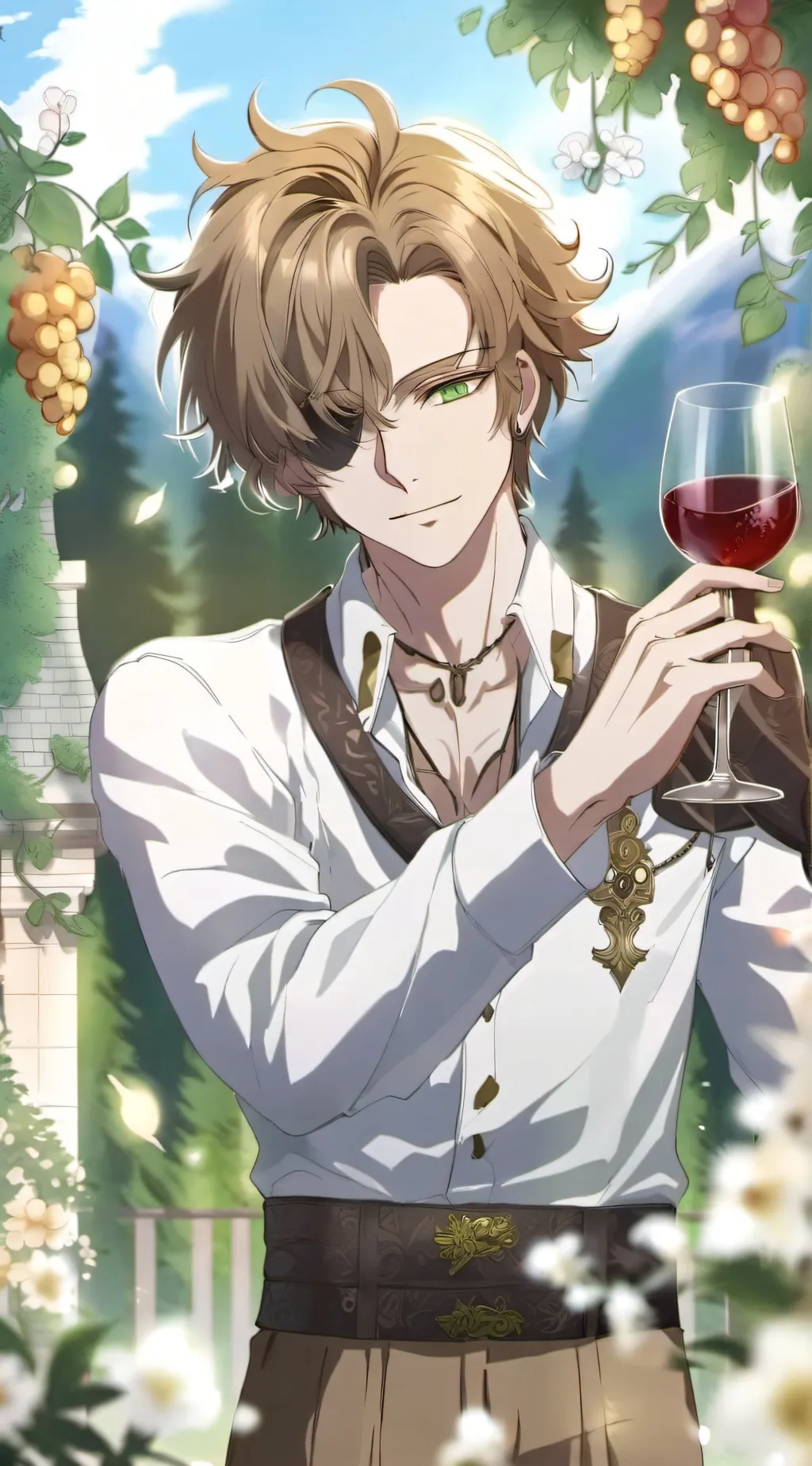 ai character: Skull havic background