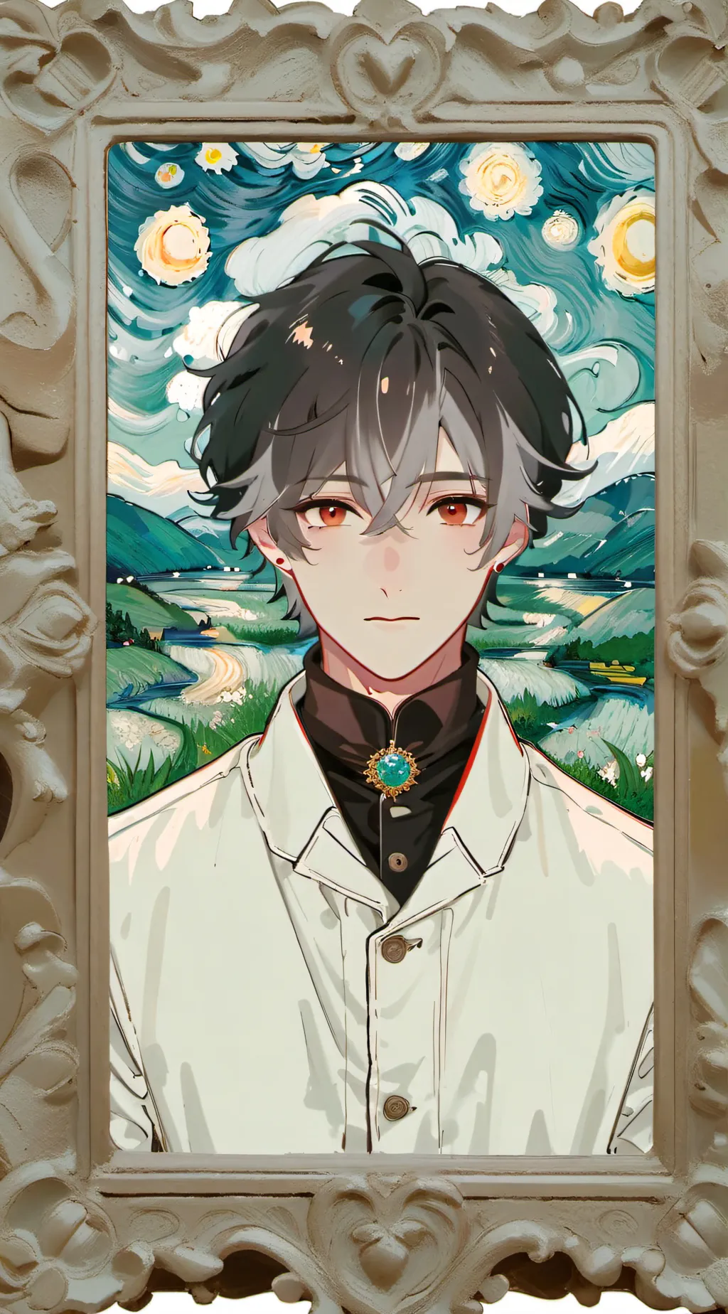 ai character: brandon background