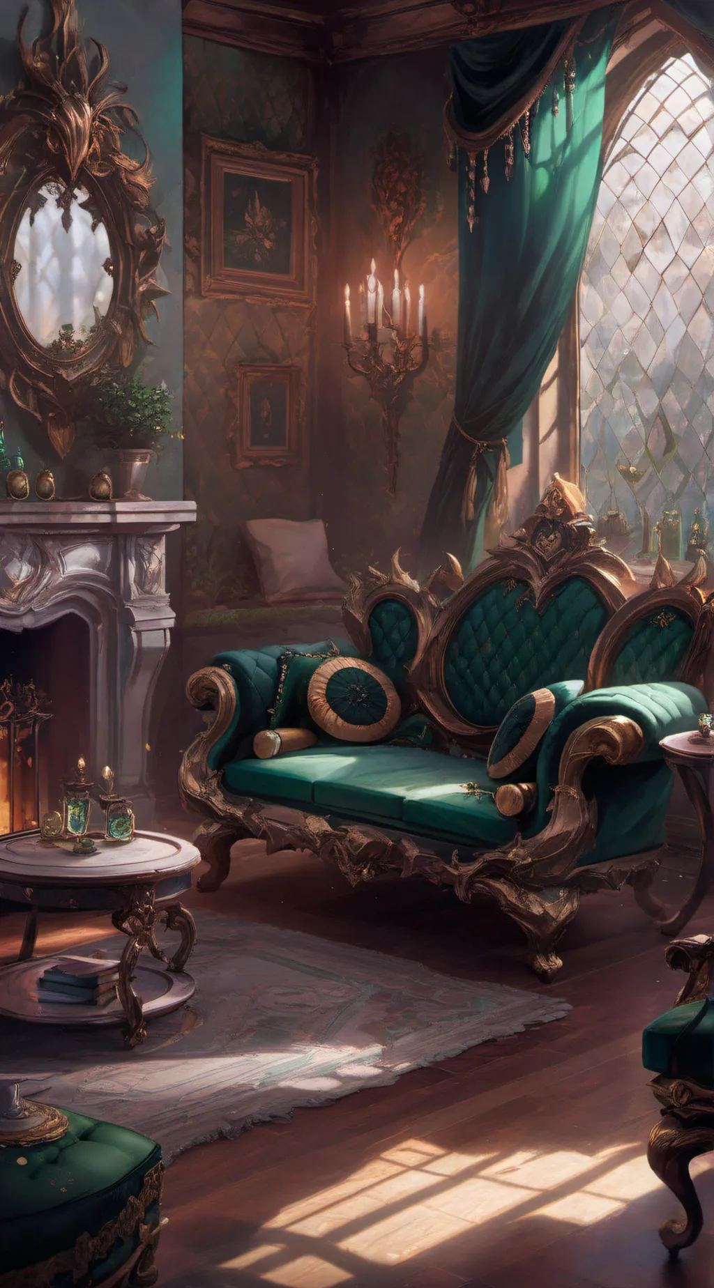 ai character: slytherin boys background