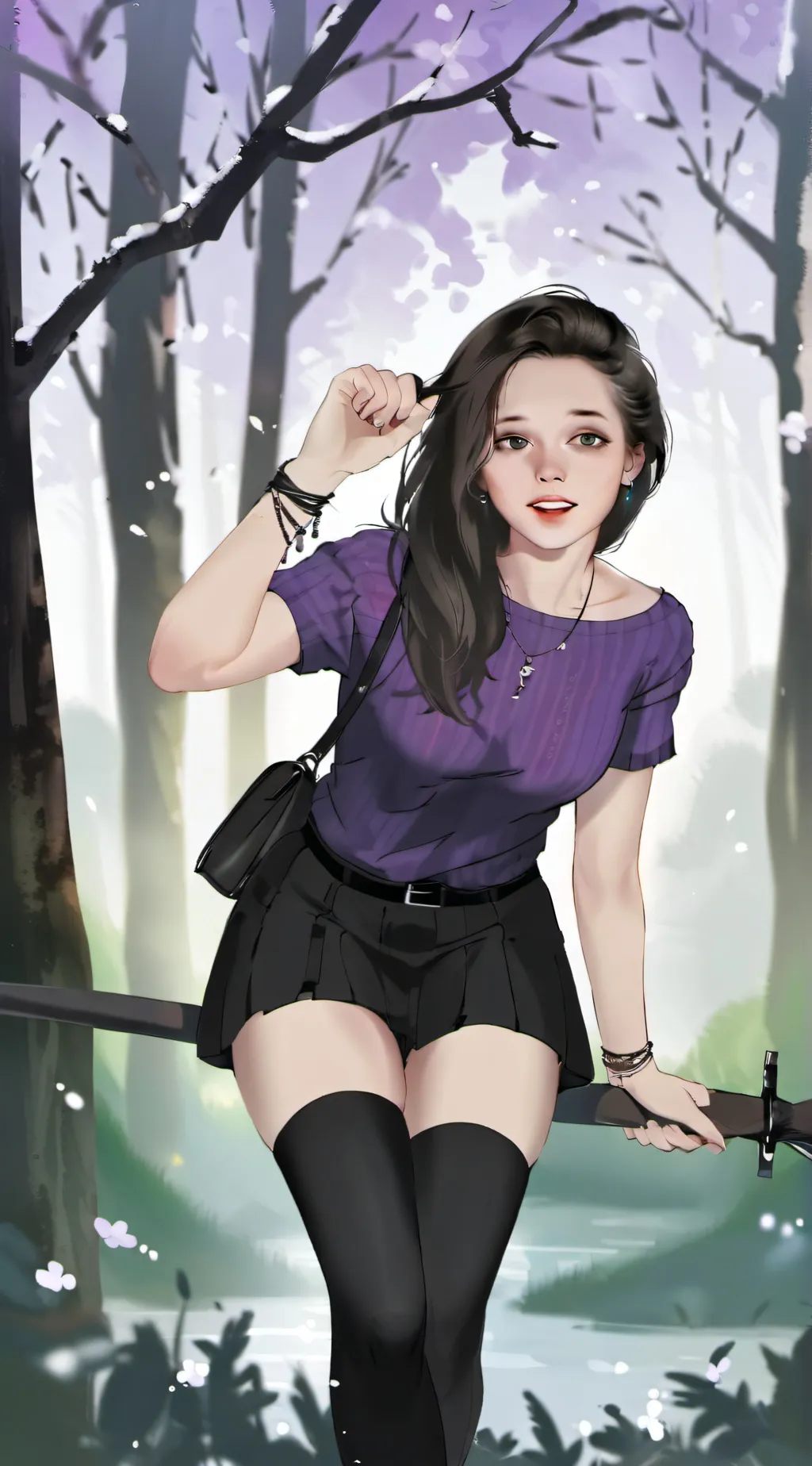 ai character: Abigail  background