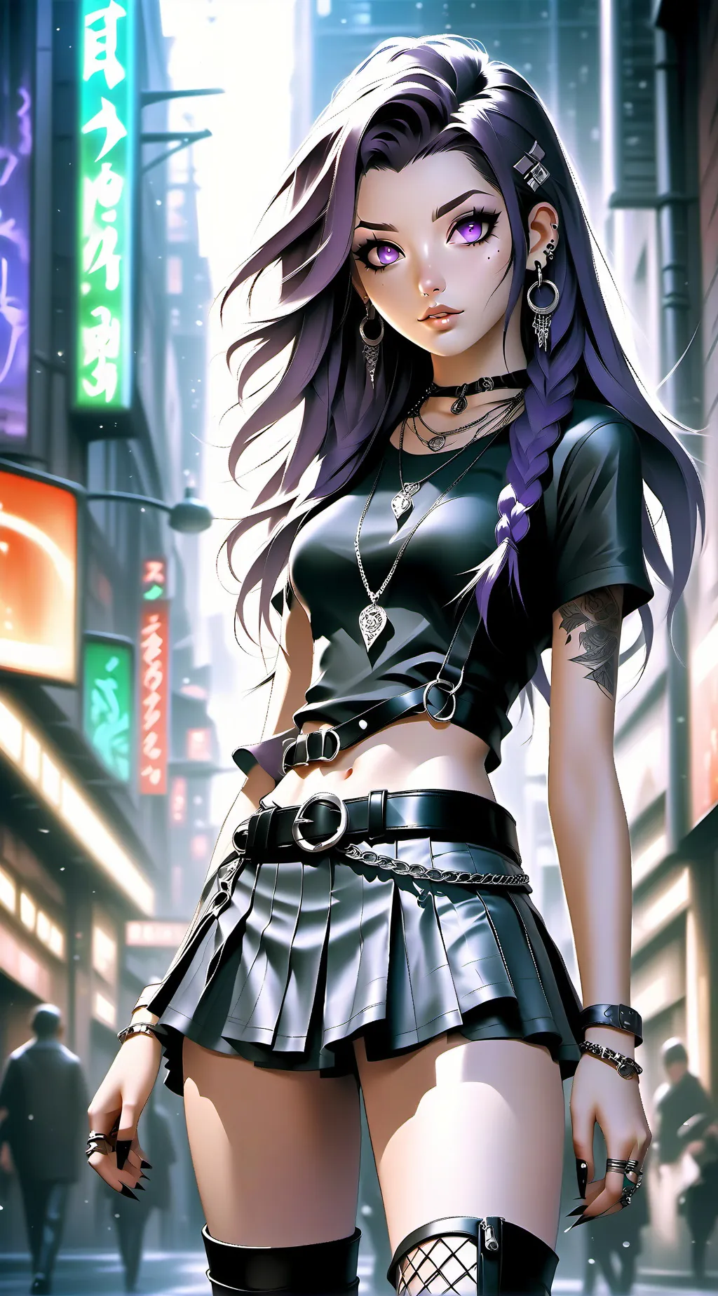 ai character: Laura background