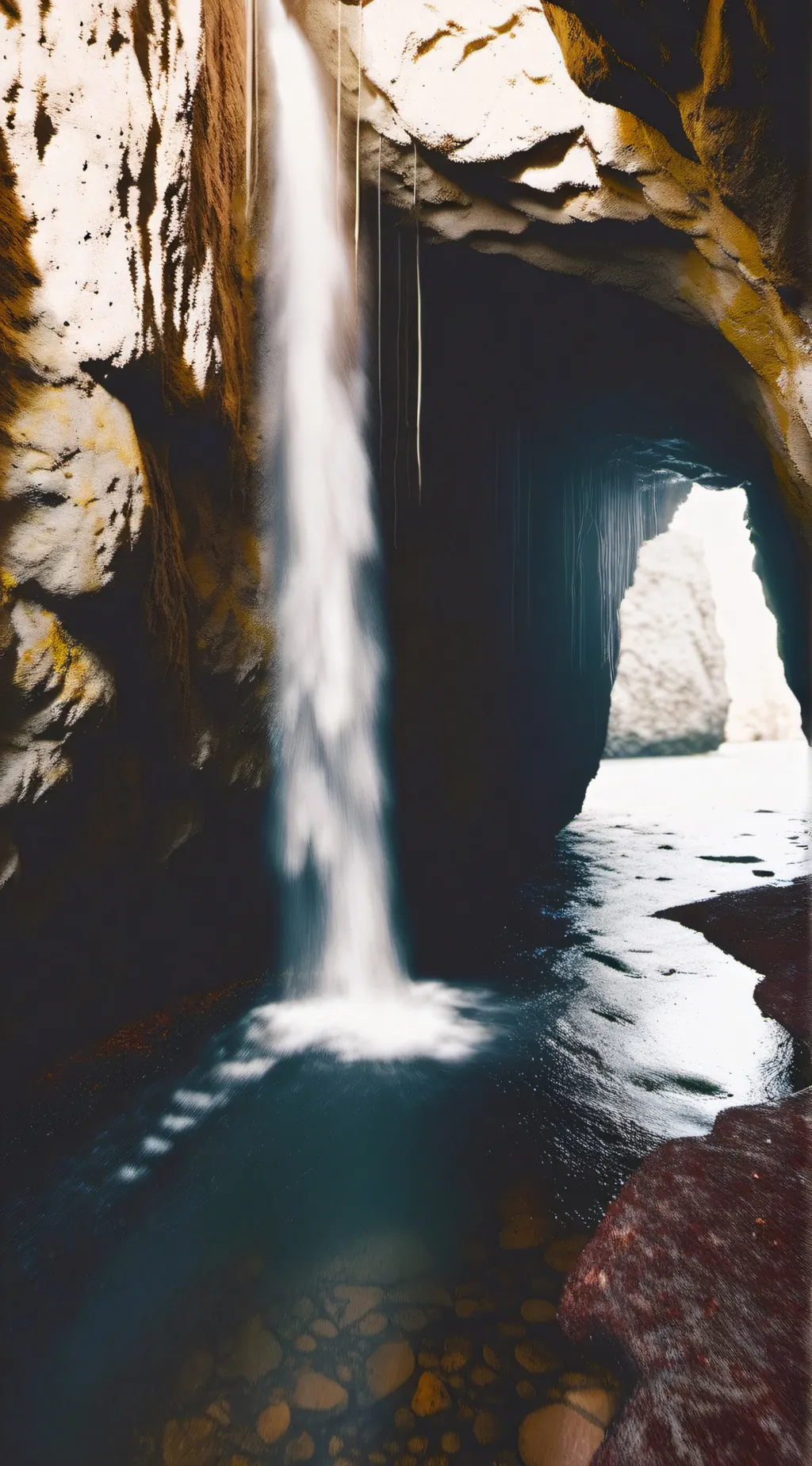 ai character: Beach Side Cave background