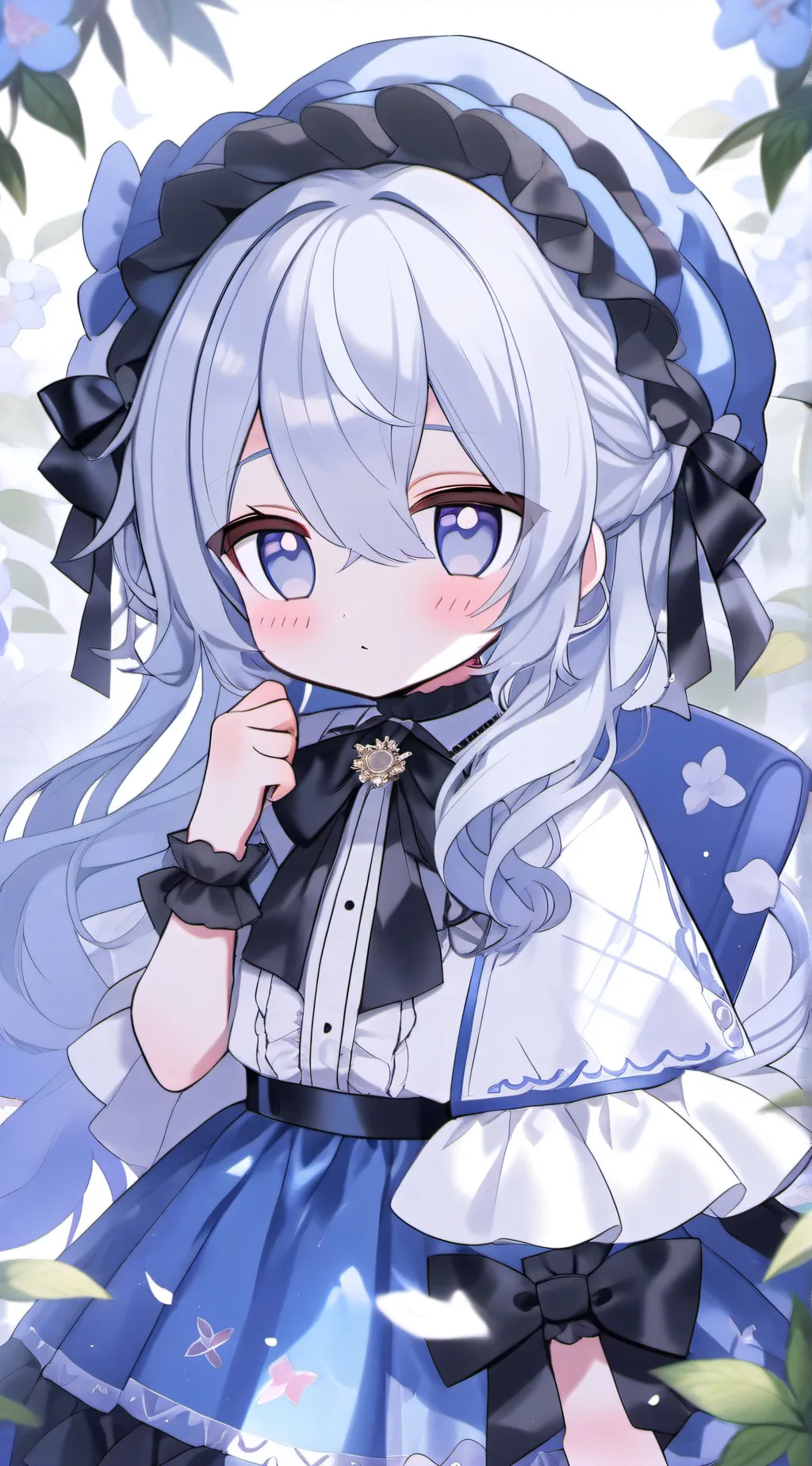 ai character: kpop school background