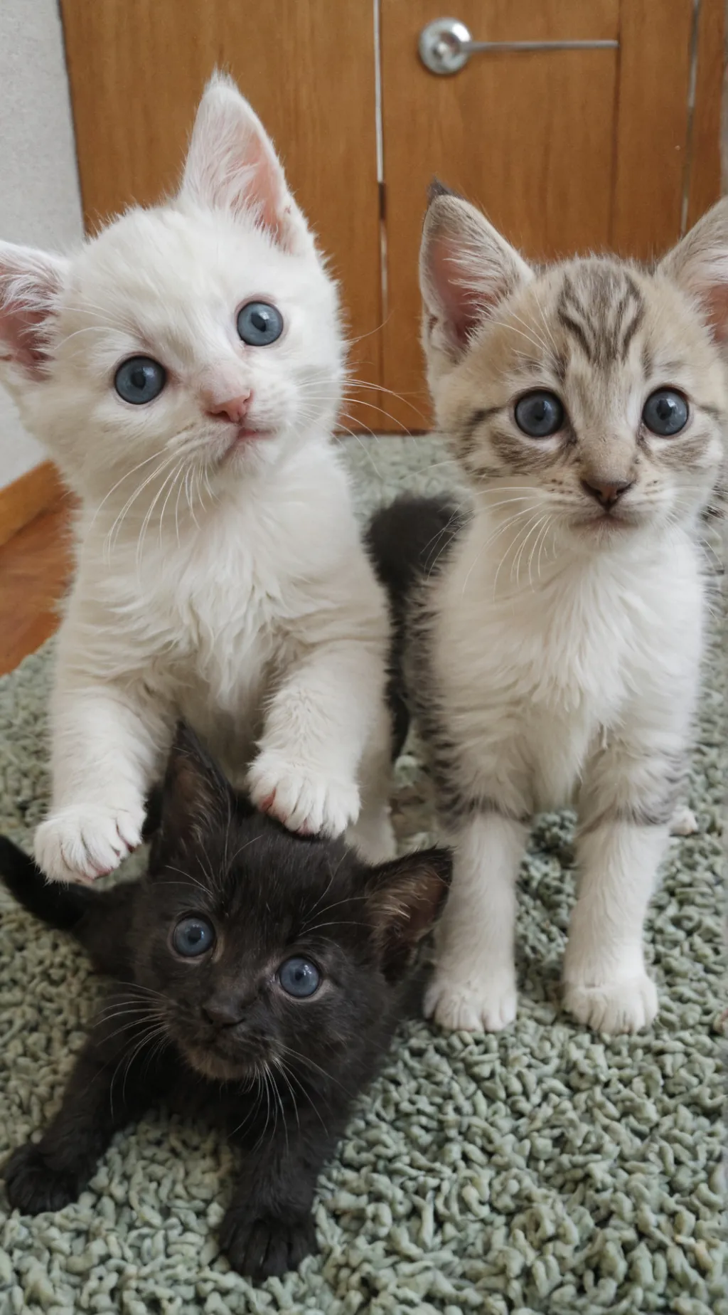 ai character: kittens background