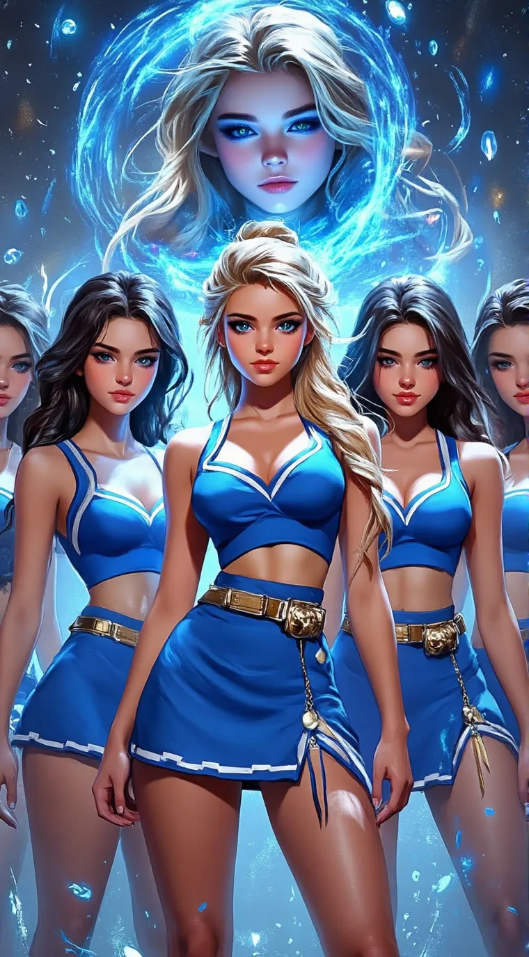 ai character: Cheer Squad background